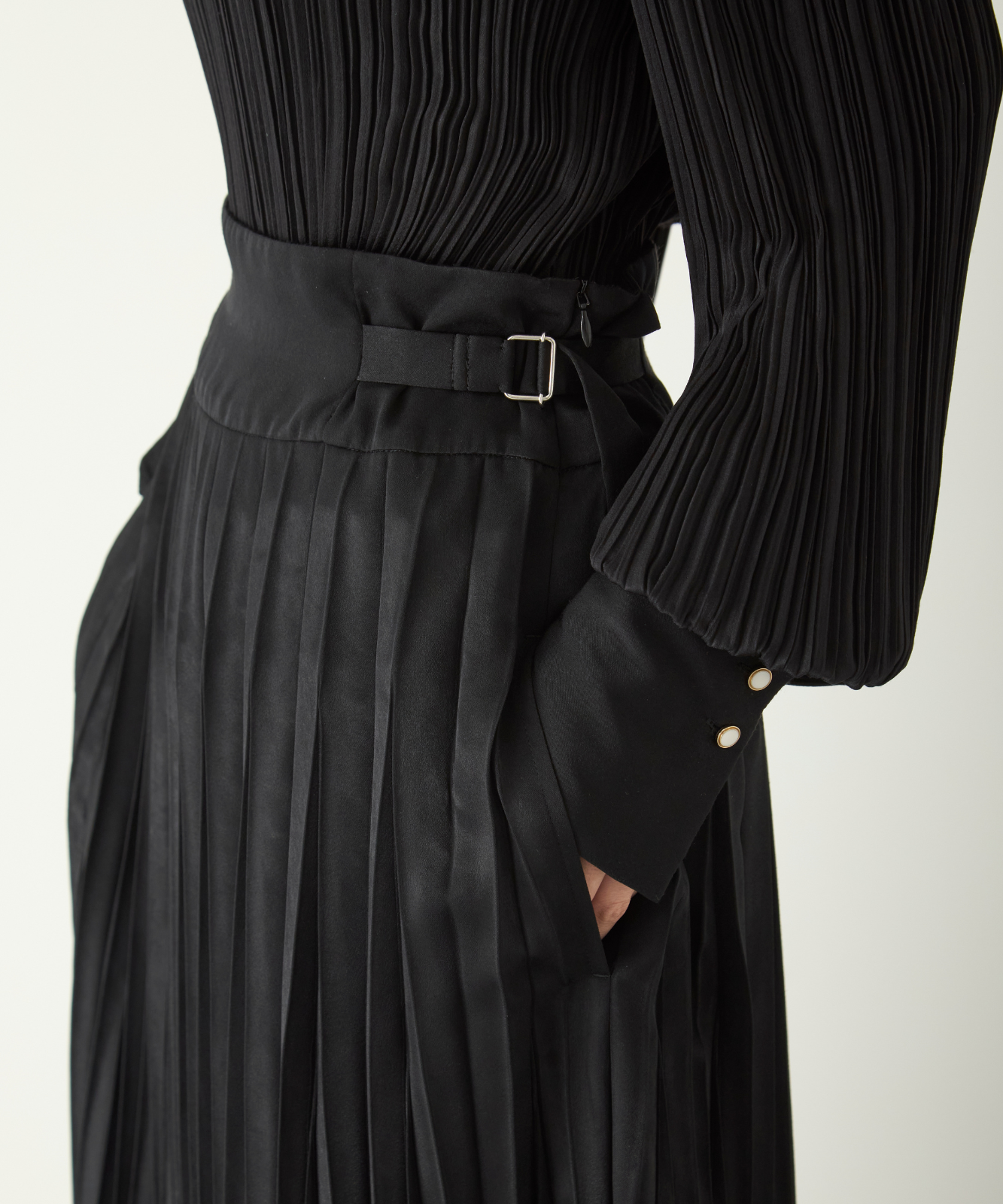 ≪通常販売≫pleats adjust skirt(プリーツアジャストスカート)