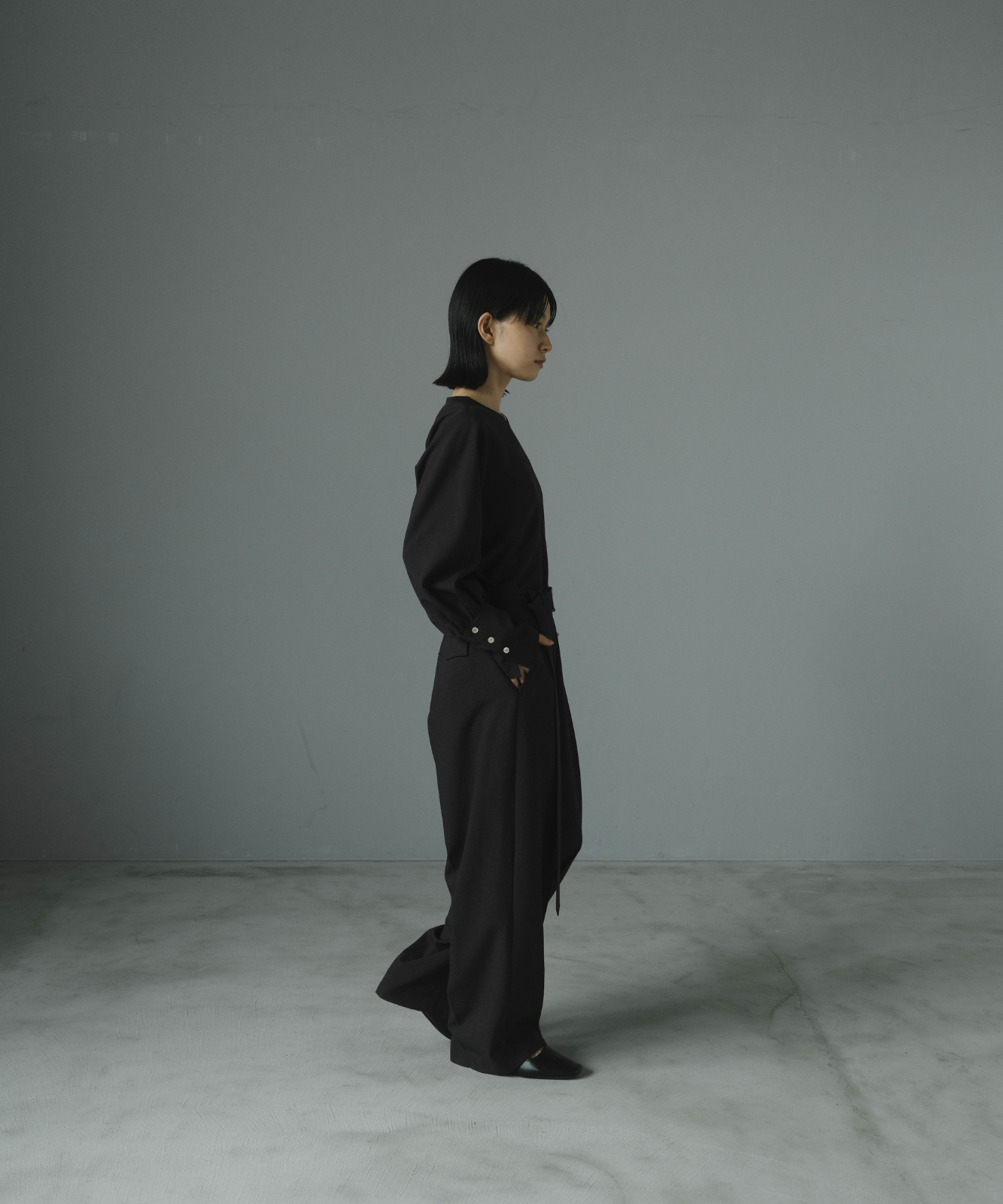 ≪通常販売≫one tuck belted easy wide slacks(ワンタックベルテッドイージーワイドスラックス)≪2025年8月26日15:00販売開始≫