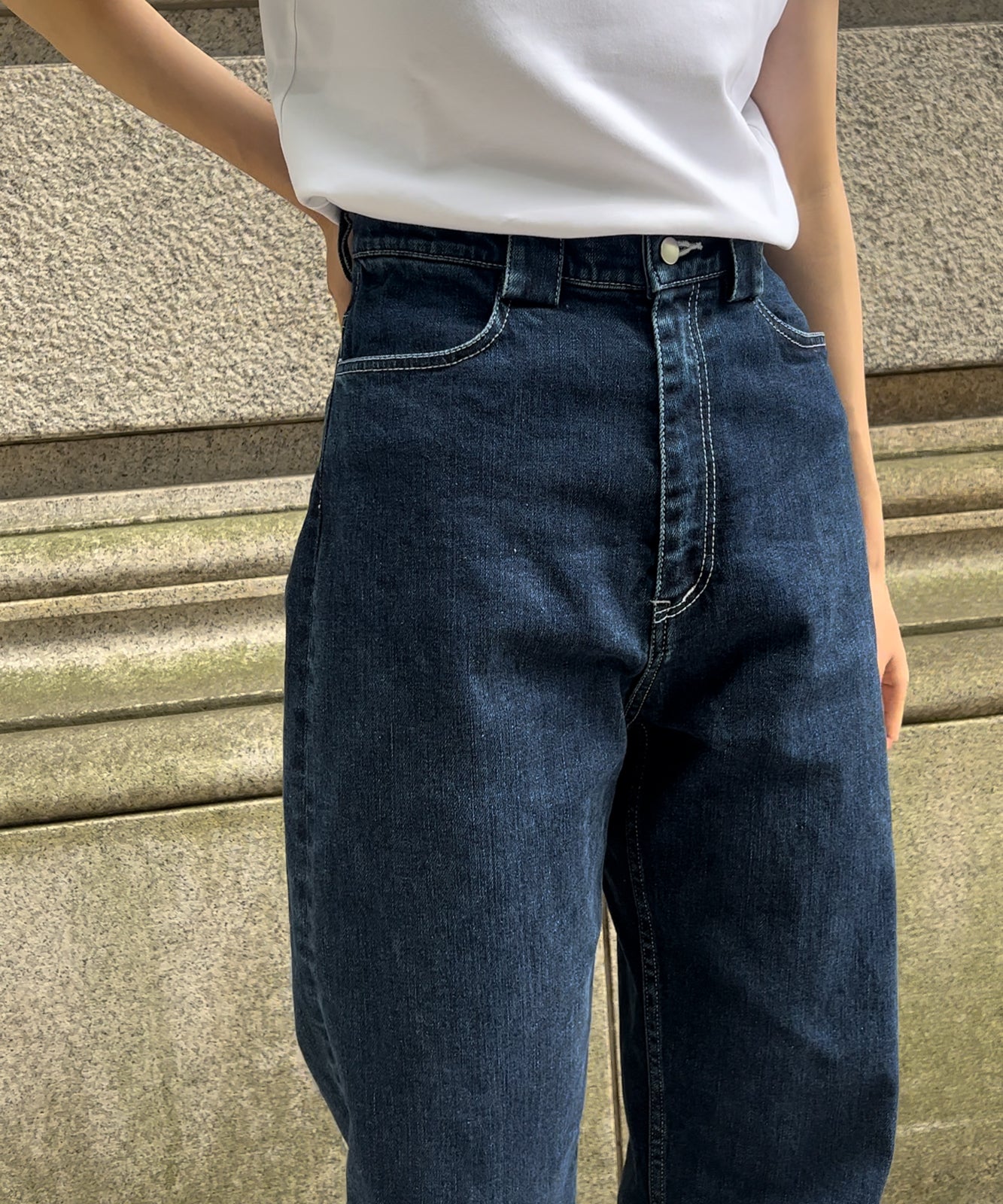 ≪予約販売≫stretch straight denim(ストレッチストレートデニム)≪2023年6月30日13:00販売開始≫≪2023年10月上旬発送予定≫