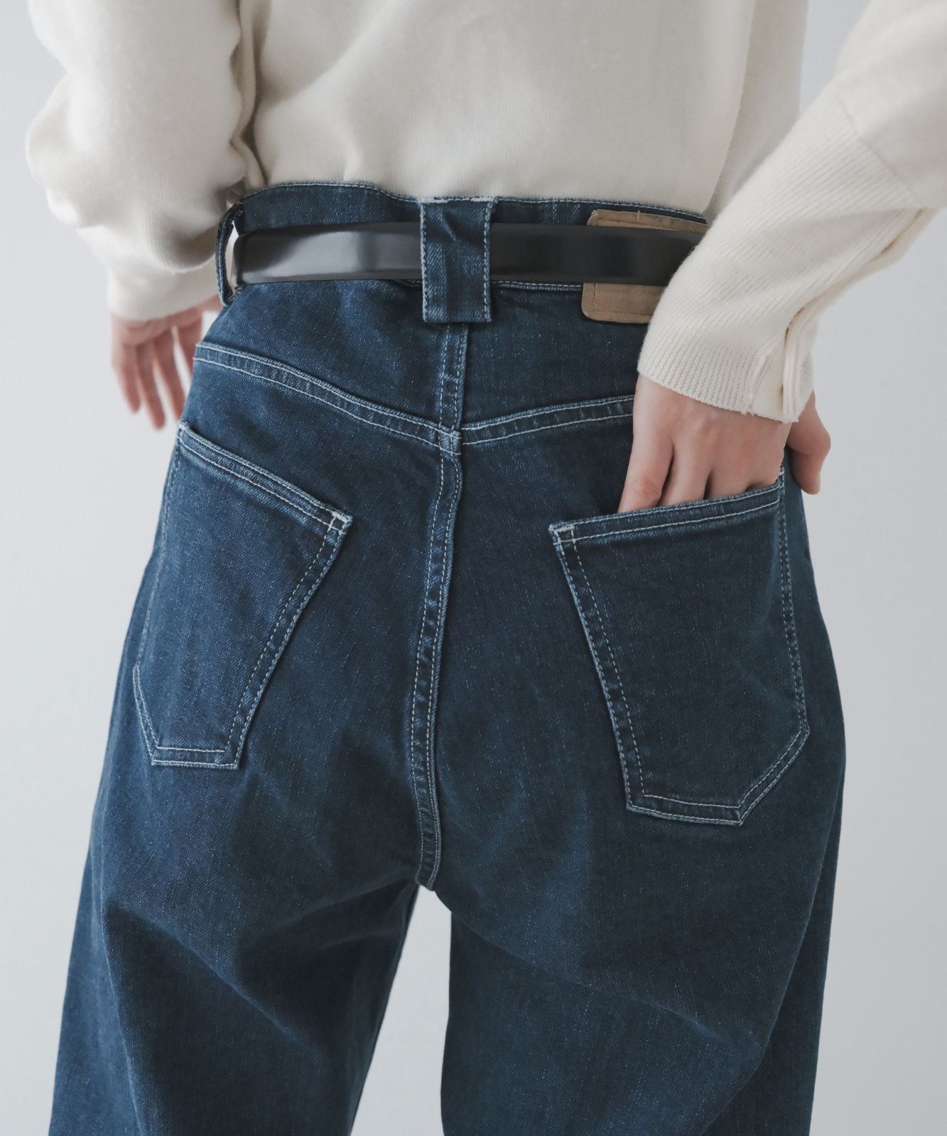 ≪在庫販売≫stretch straight denim(ストレッチストレートデニム)≪2023年10月11日15:00販売開始≫