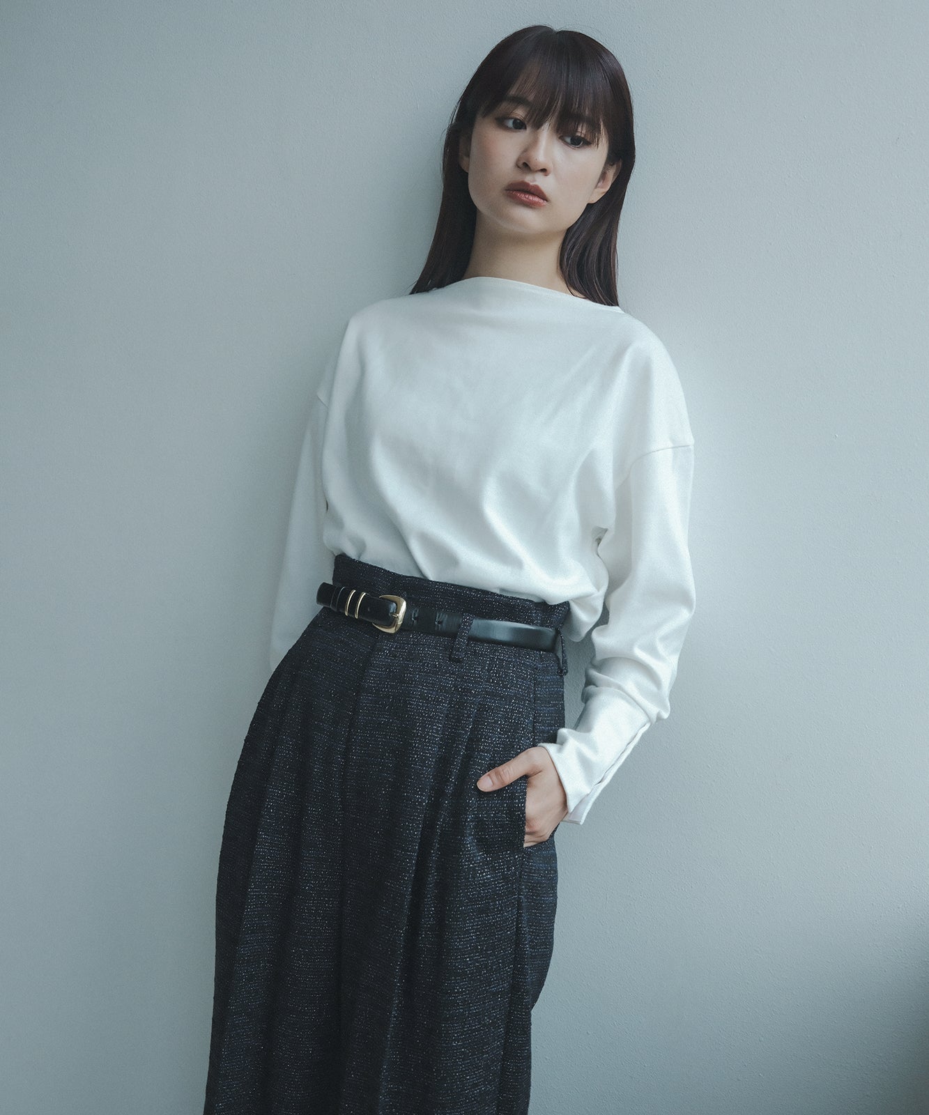 ≪予約販売≫fancy tweed wide pants(ファンシーツイードワイドパンツ)≪2023年7月3日21:00販売開始≫≪2023年9月下旬発送予定≫