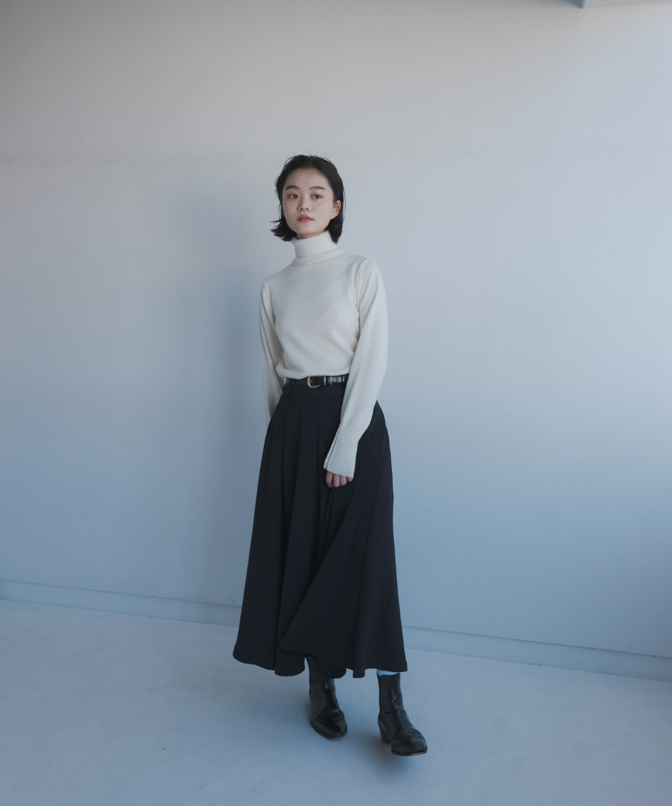 ≪在庫販売≫toro tuck flare skirt(トロタックフレアスカート)≪2023年10月25日15:00販売開始≫