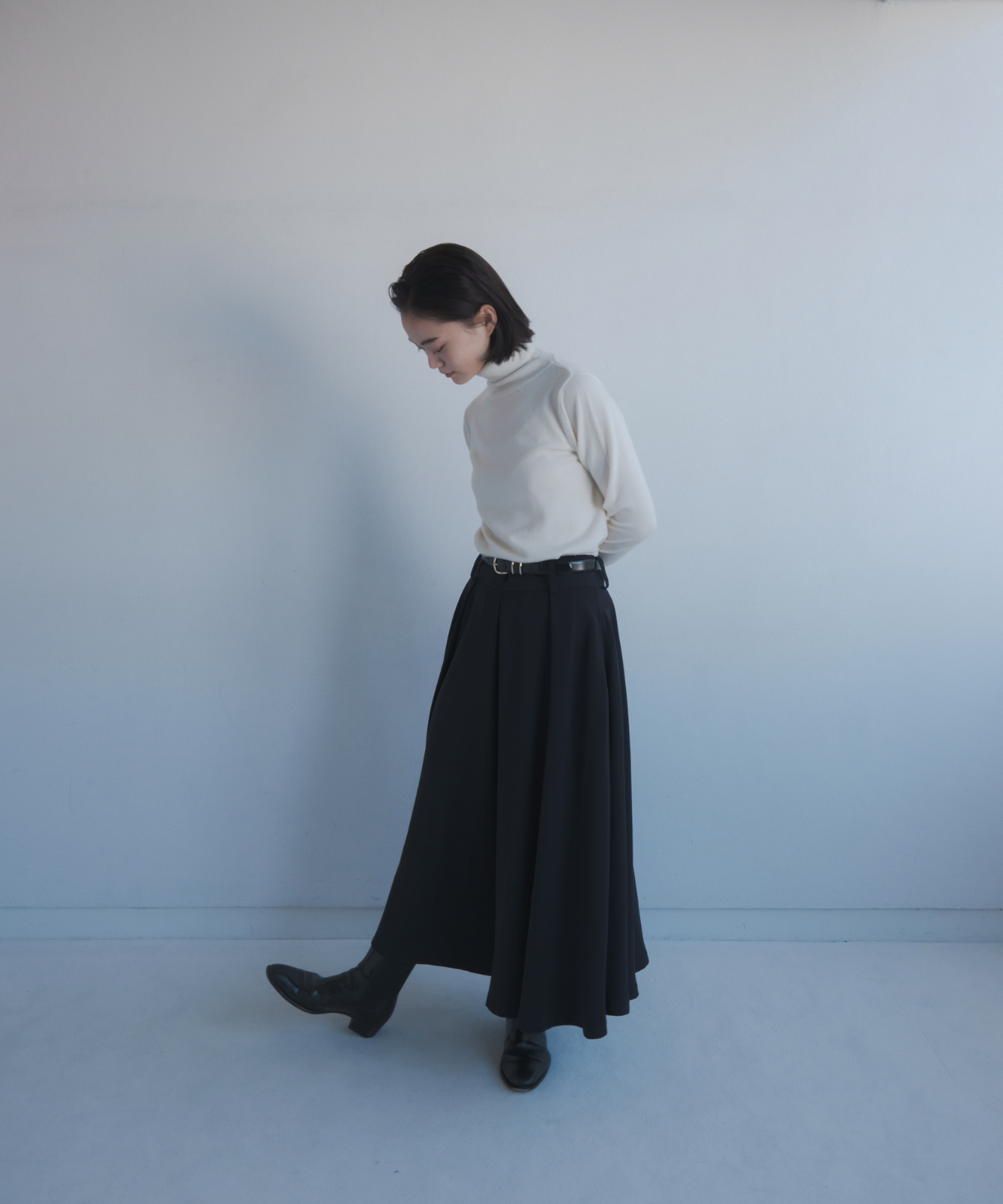 ≪在庫販売≫toro tuck flare skirt(トロタックフレアスカート)≪2023年10月25日15:00販売開始≫