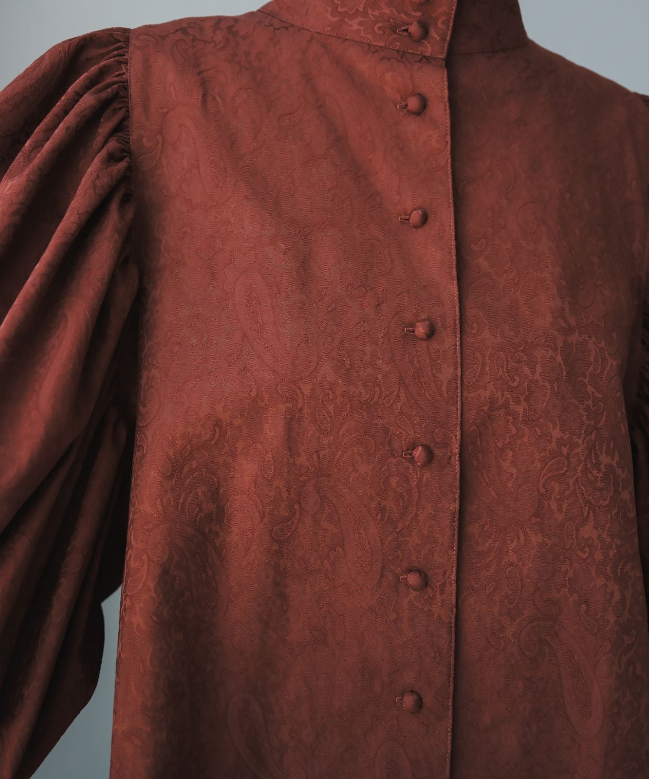 ≪予約販売≫super volume jacquard blouse(スーパーボリュームジャカードブラウス)≪2023年8月21日19:00販売開始≫≪2023年11月下旬発送予定≫