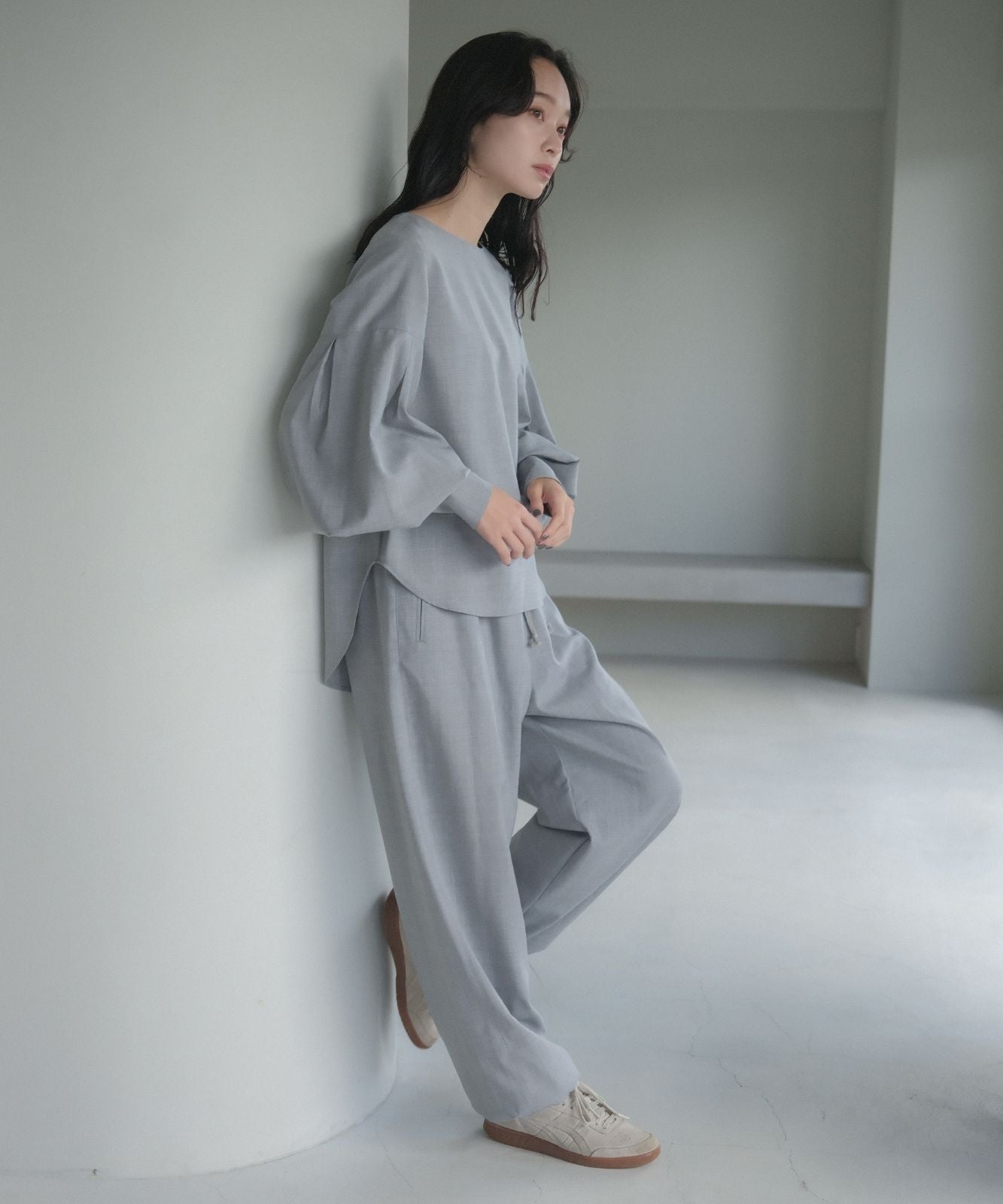 ≪予約販売≫easy wool toro blouse(イージーウールトロブラウス)≪2023年8月25日19:00販売開始≫≪2023年11月下旬発送予定≫
