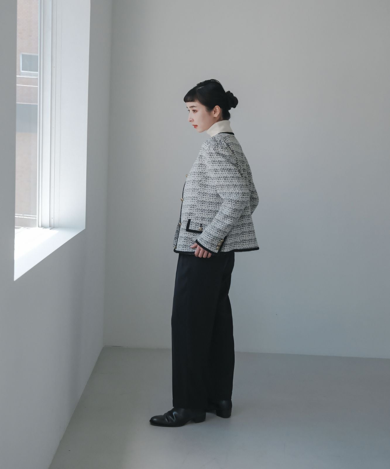 ≪予約販売≫pripela tweed jacket(プリペラツイードジャケット)≪2023年8月23日19:00販売開始≫≪2023年12月下旬発送予定≫