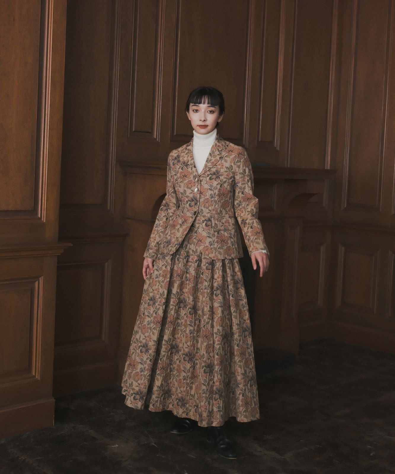 ≪予約販売≫foufou jacquard jacket #01 "viatic"(ジャカードジャケット #01 )≪2023年9月27日15:00販売開始≫≪2024年1月上旬以降発送予定≫