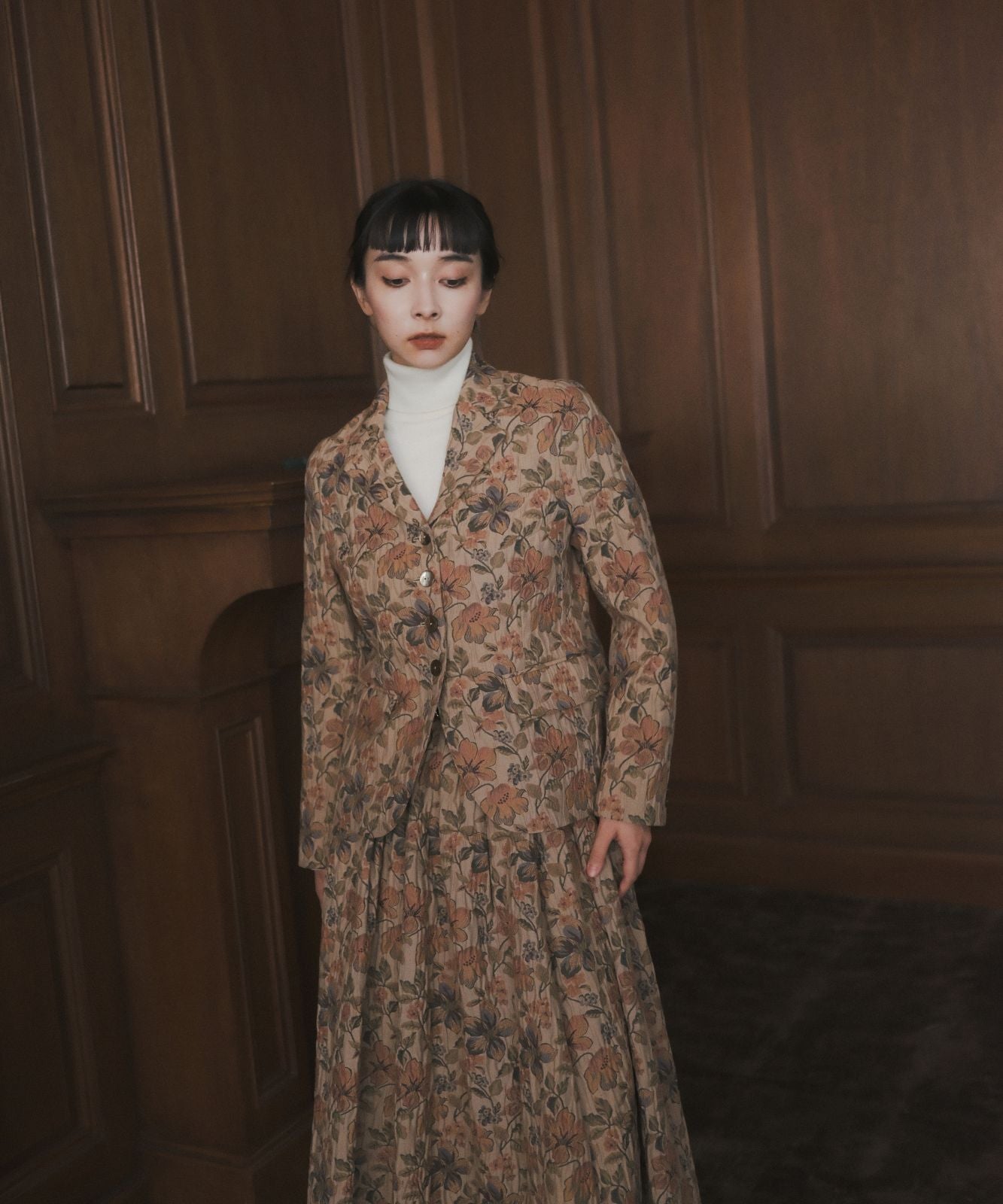≪予約販売≫foufou jacquard jacket #01 "viatic"(ジャカードジャケット #01 )≪2023年9月27日15:00販売開始≫≪2024年1月上旬以降発送予定≫