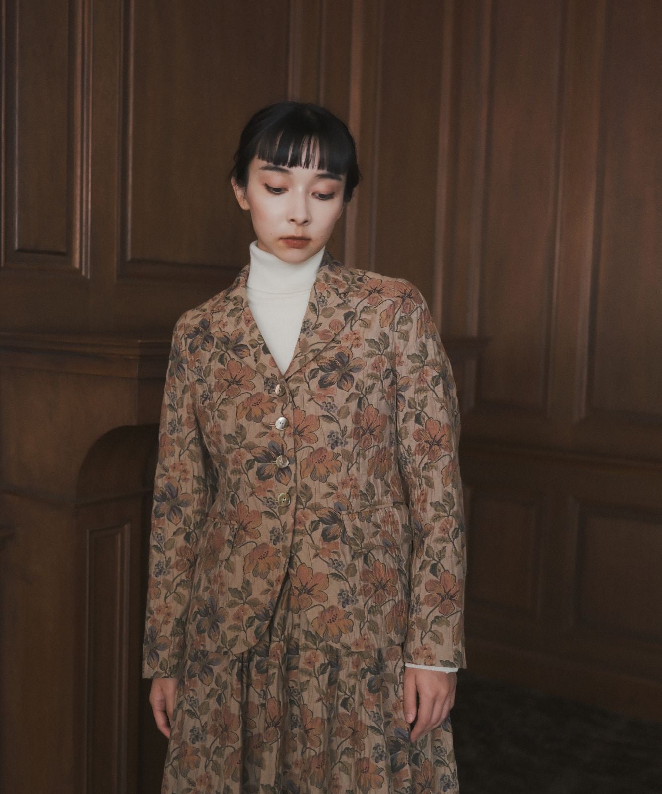≪予約販売≫foufou jacquard jacket #01 "viatic"(ジャカードジャケット #01 )≪2023年9月27日15:00販売開始≫≪2024年1月上旬以降発送予定≫