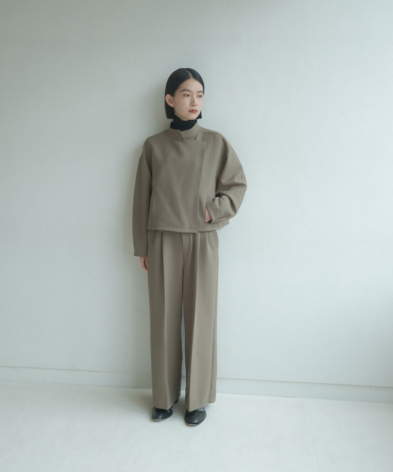 ≪予約販売≫double fold riders jacket(ダブルフォールド ライダースジャケット)≪2023年8月16日19:00販売開始≫≪2023年10月下旬発送予定≫