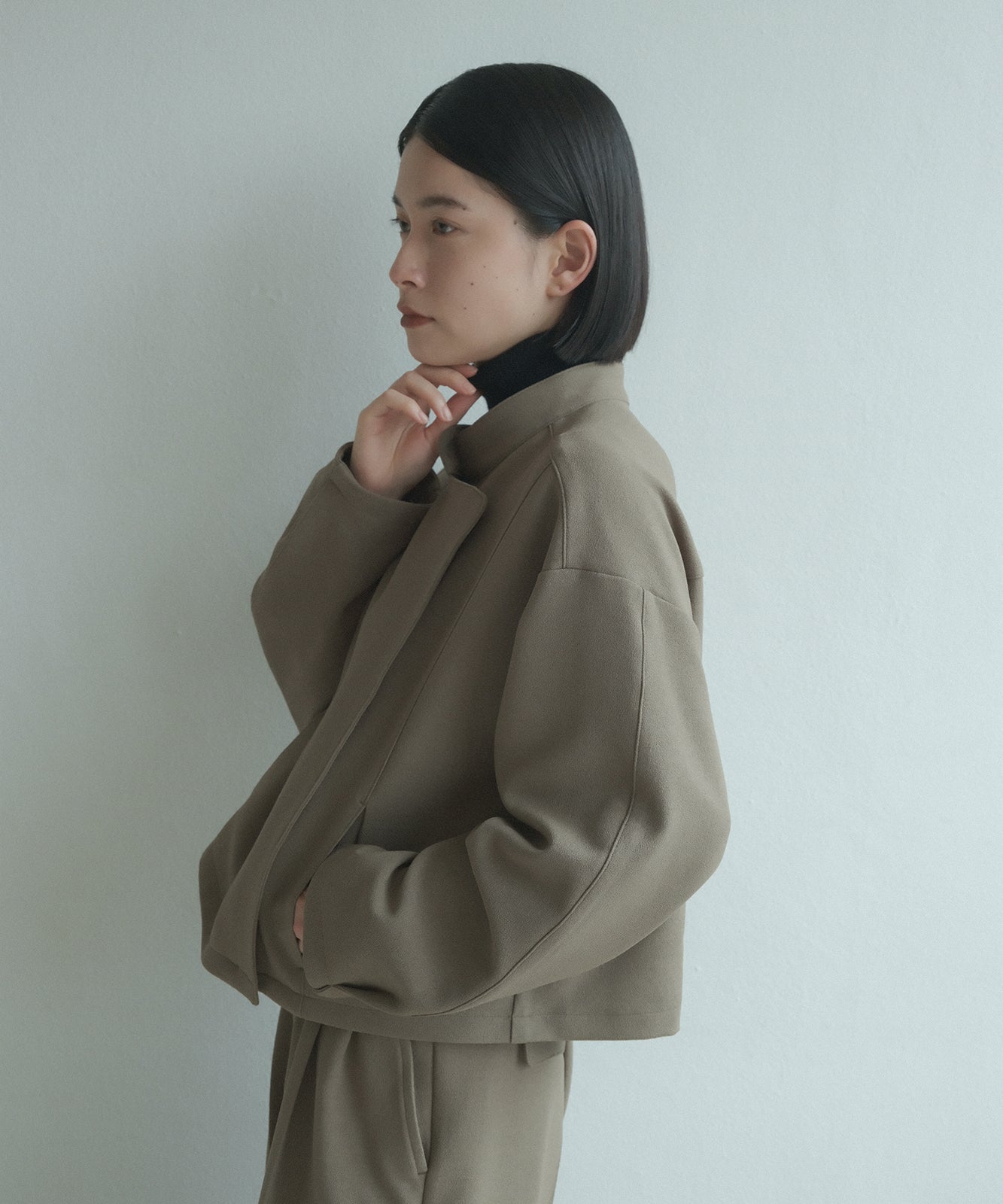≪在庫販売≫double fold riders jacket(ダブルフォールド ライダースジャケット)≪2023年11月1日15:00販売開始≫