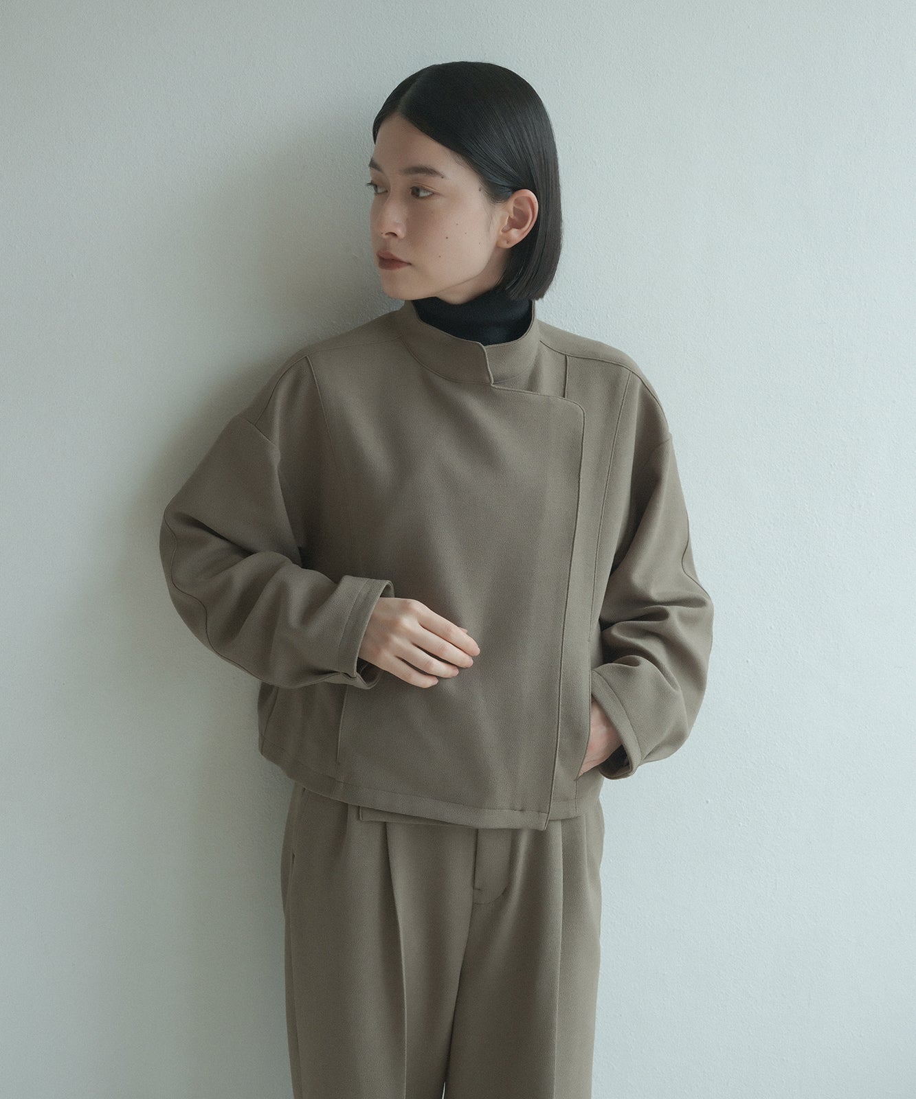 ≪予約販売≫double fold riders jacket(ダブルフォールド ライダースジャケット)≪2023年8月16日19:00販売開始≫≪2023年10月下旬発送予定≫