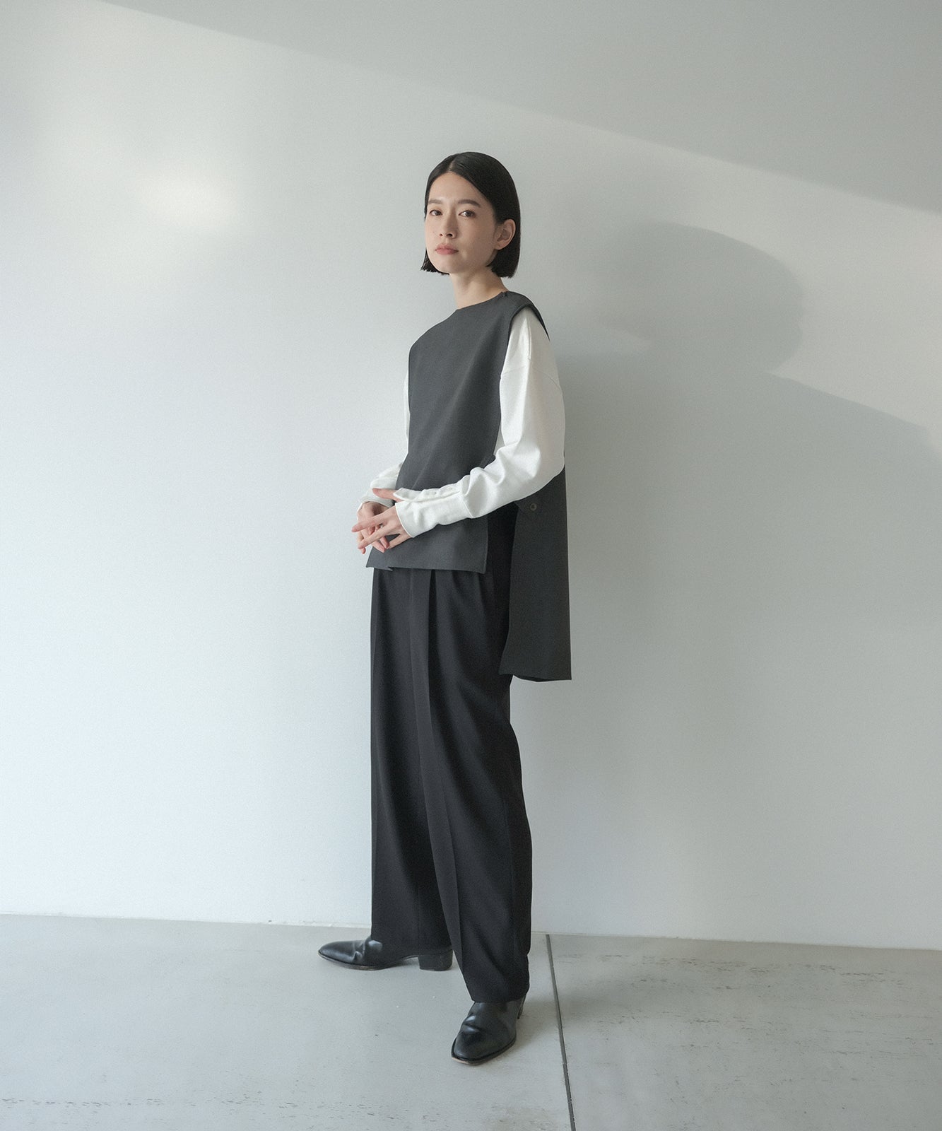 ≪予約販売≫double cross vest(ダブルクロスベスト)≪2023年7月24日21:00販売開始≫≪2023年10月上旬発送予定≫
