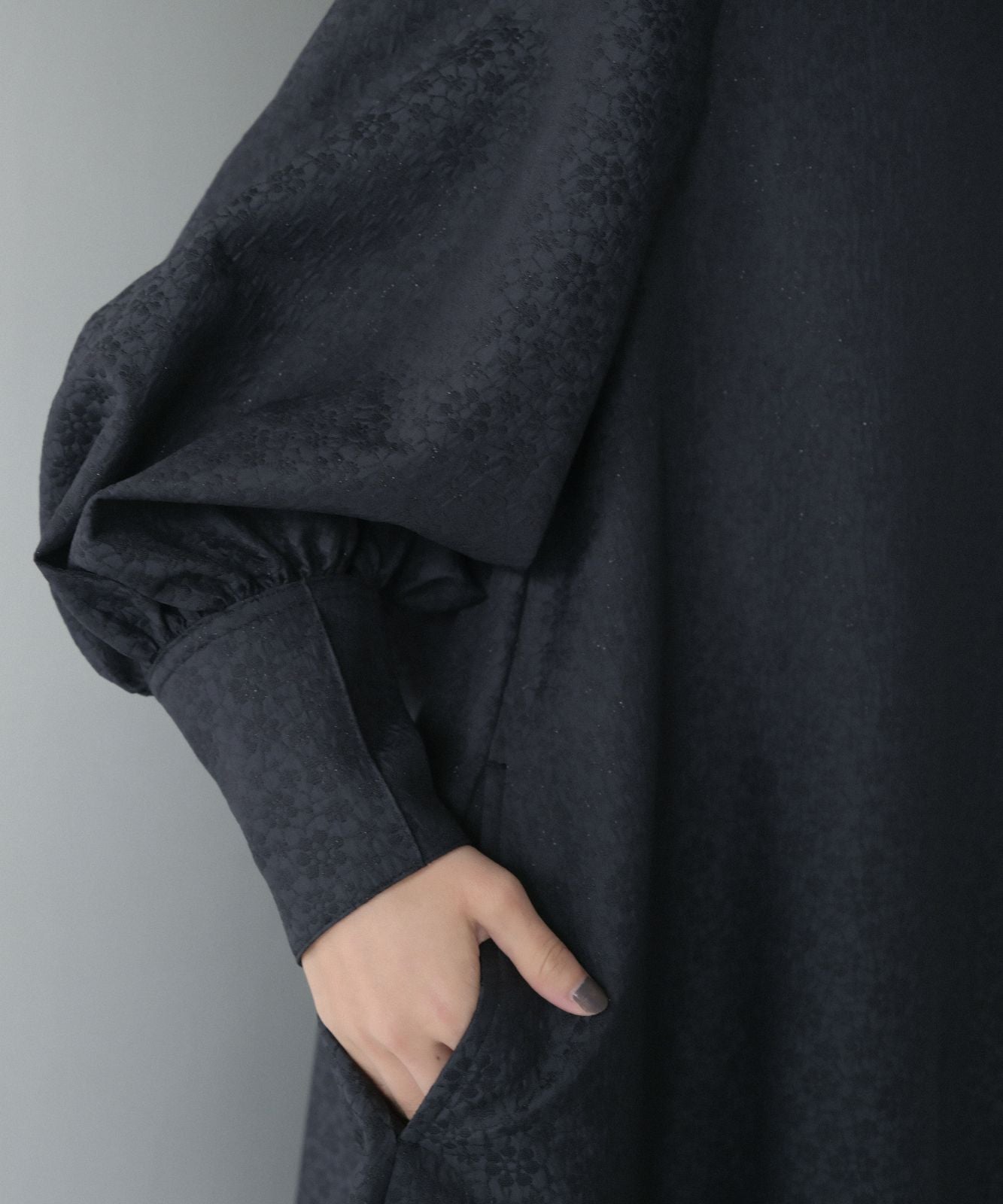 ≪予約販売≫【THE DRESS #48】lame jacquard flare onepiece(ラメジャカードフレアワンピース)≪2023年8月28日15:00販売開始≫≪2023年11月上旬発送予定≫