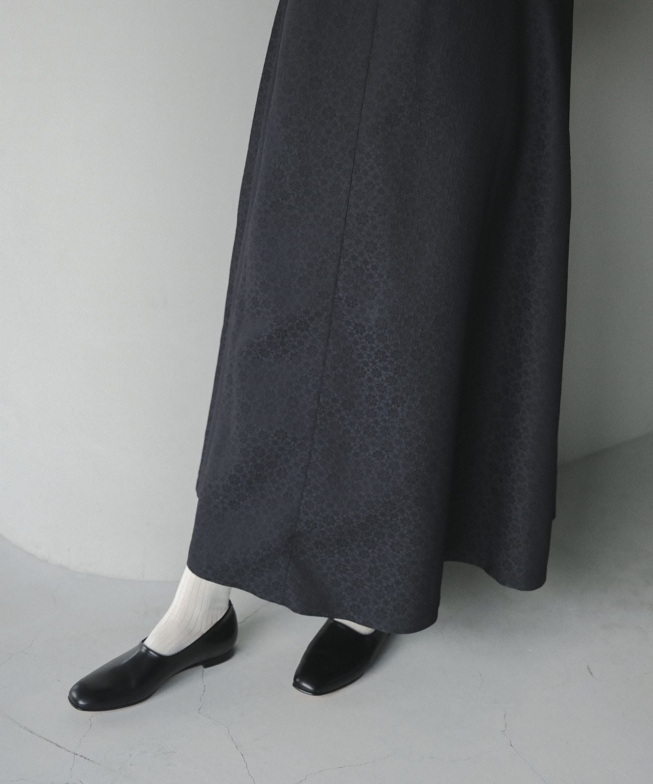 ≪予約販売≫【THE DRESS #48】lame jacquard flare onepiece(ラメジャカードフレアワンピース)≪2023年8月28日15:00販売開始≫≪2023年11月上旬発送予定≫