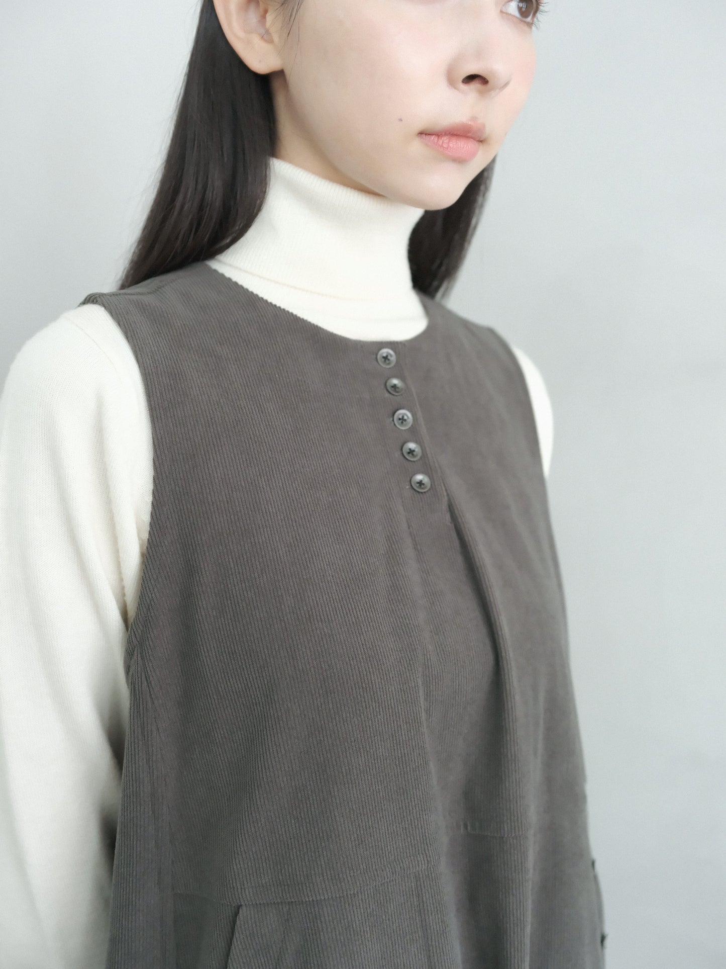 ≪予約販売≫corduroy jumper skirt(コーデュロイジャンパースカート)≪2023年9月4日15:00販売開始≫≪2023年11月下旬発送予定≫