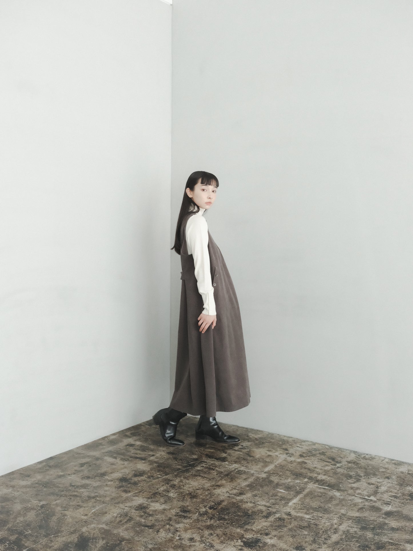≪予約販売≫corduroy jumper skirt(コーデュロイジャンパースカート)≪2023年9月4日15:00販売開始≫≪2023年11月下旬発送予定≫