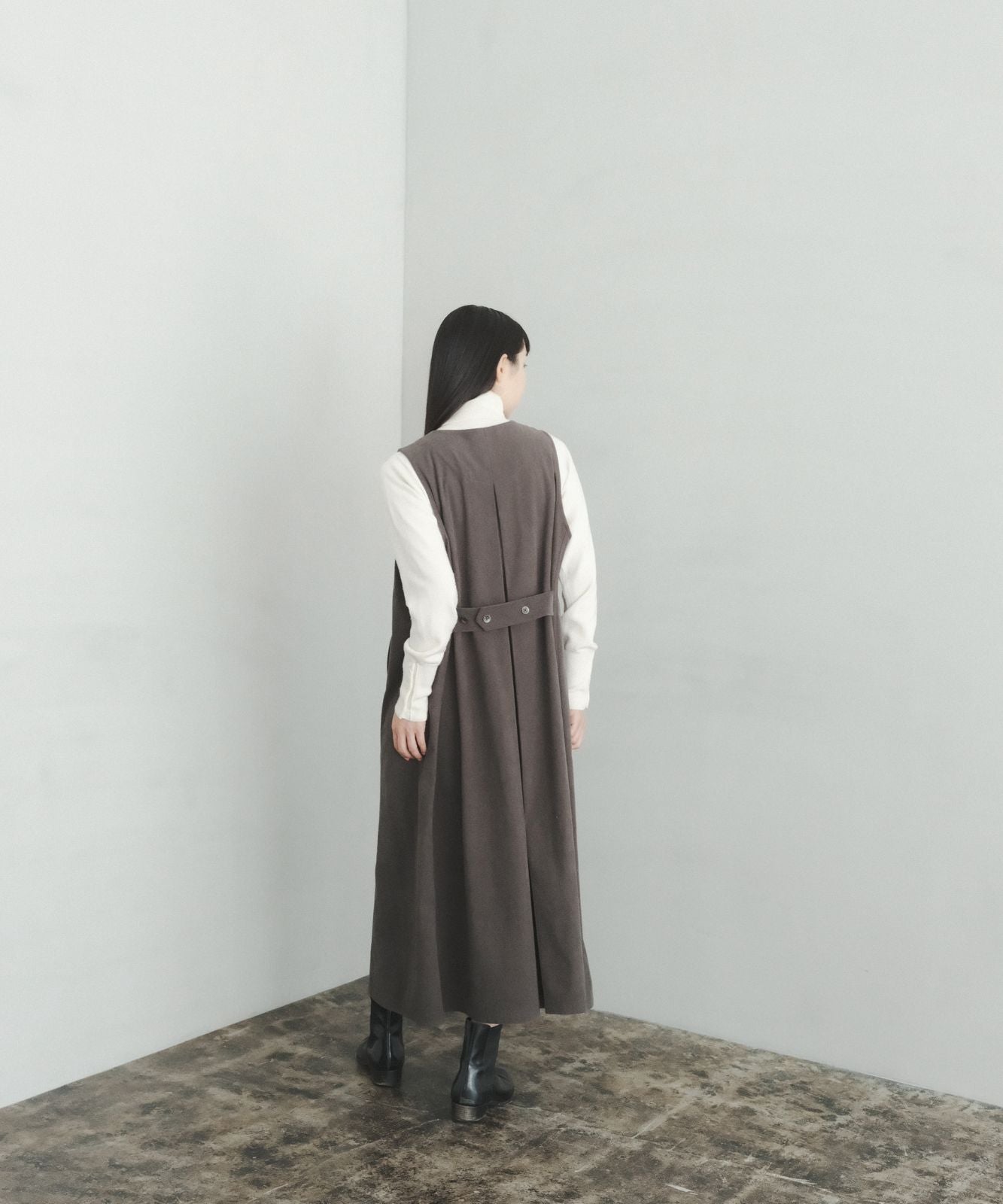 ≪在庫販売≫corduroy jumper skirt（コーデュロイジャンパースカート）