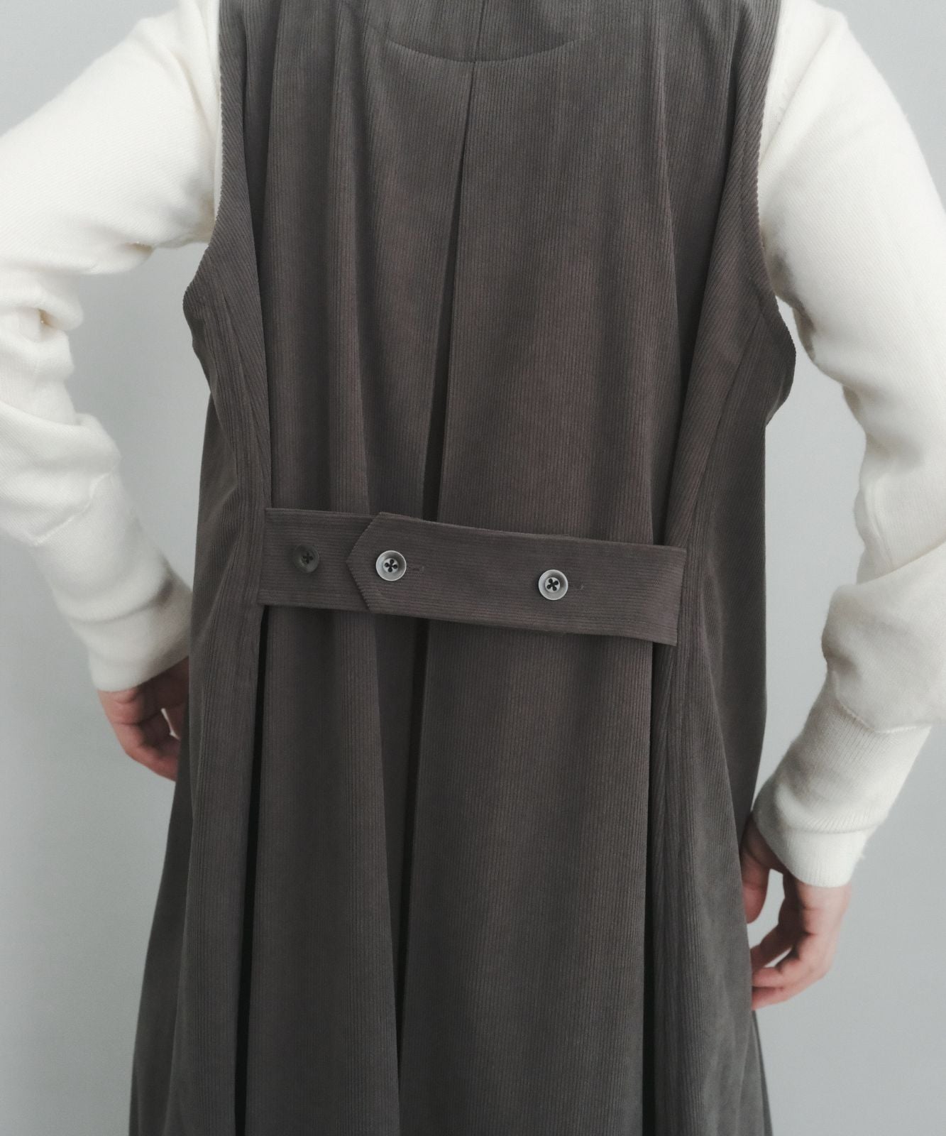≪通常販売≫corduroy jumper skirt(コーデュロイジャンパースカート)