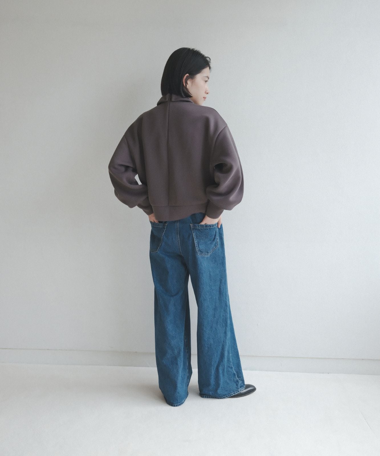 ≪在庫販売≫shirts collar sweat(シャツカラースウェット)≪2023年11月22日15:00販売開始≫