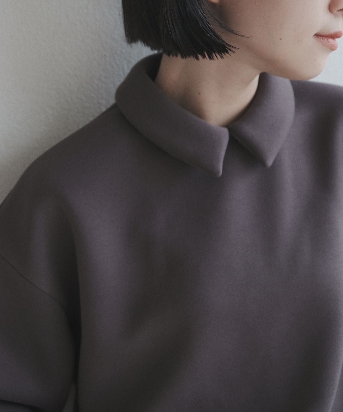 ≪在庫販売≫shirts collar sweat(シャツカラースウェット)≪2023年11月22日15:00販売開始≫