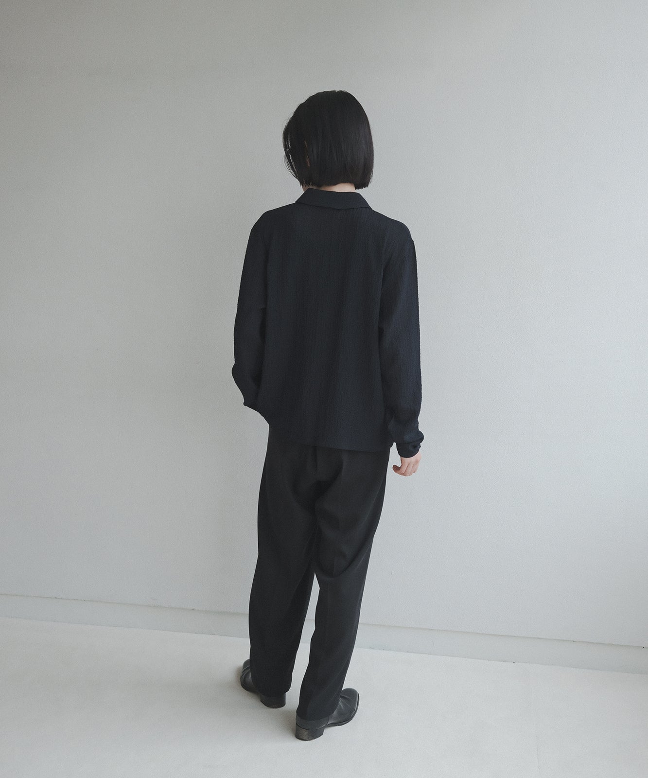 ≪在庫販売≫seersucker button blouse(シアサッカーボタンブラウス)≪2023年9月29日15:00販売開始≫