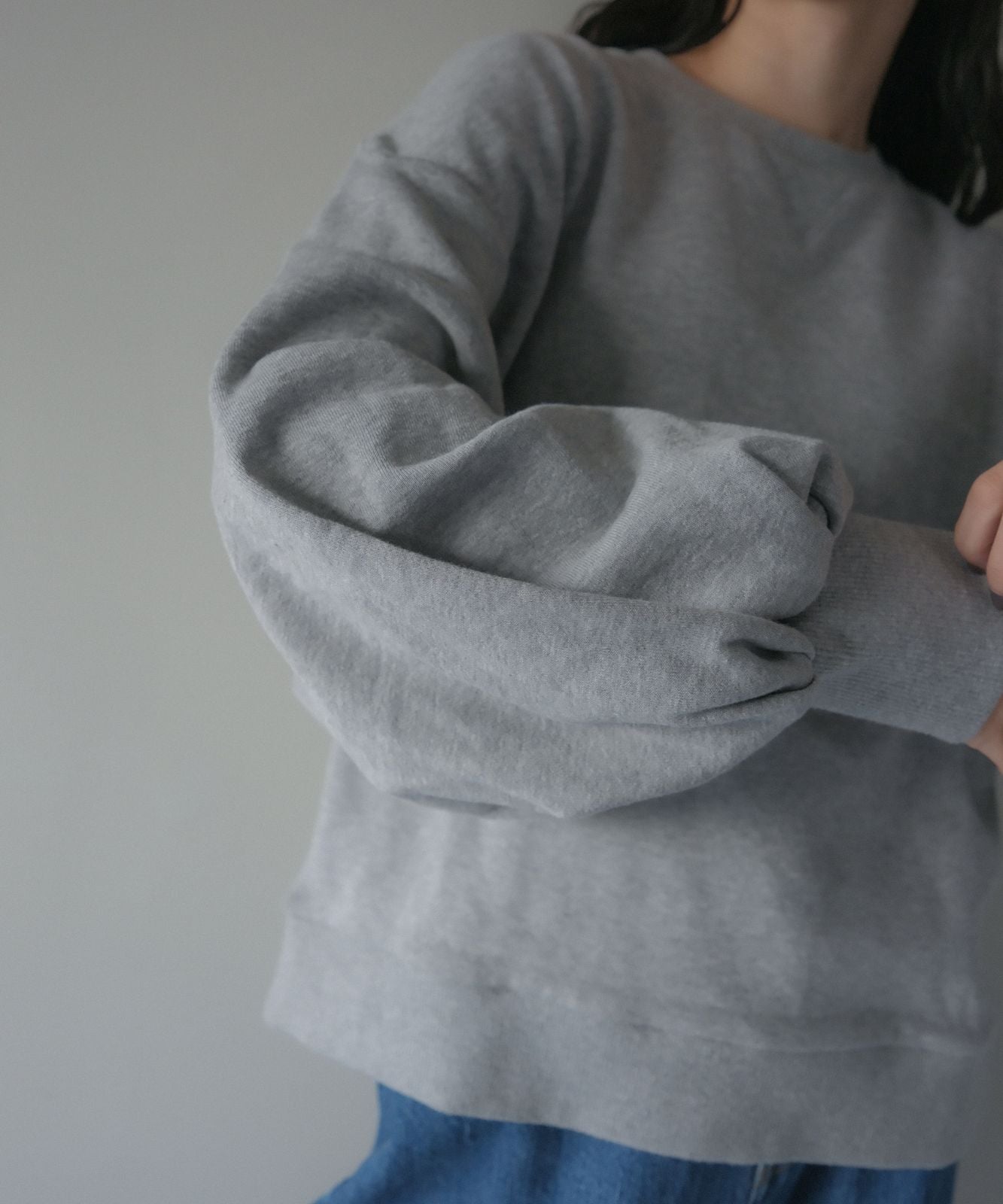 ≪予約販売≫sode powan sweat (袖ぽわんスウェット)≪2023年8月21日19:00販売開始≫≪2023年10月下旬発送予定≫
