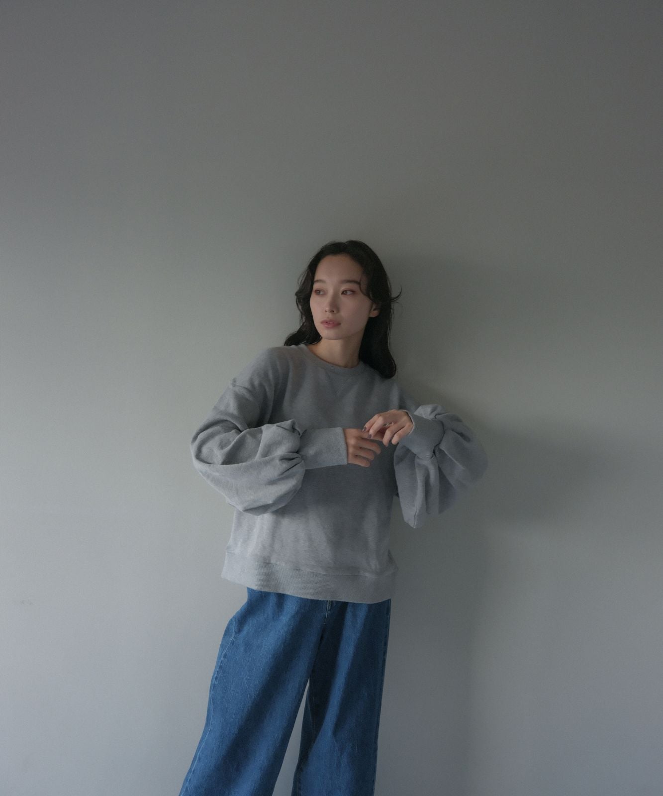 ≪予約販売≫sode powan sweat (袖ぽわんスウェット)≪2023年8月21日19:00販売開始≫≪2023年10月下旬発送予定≫