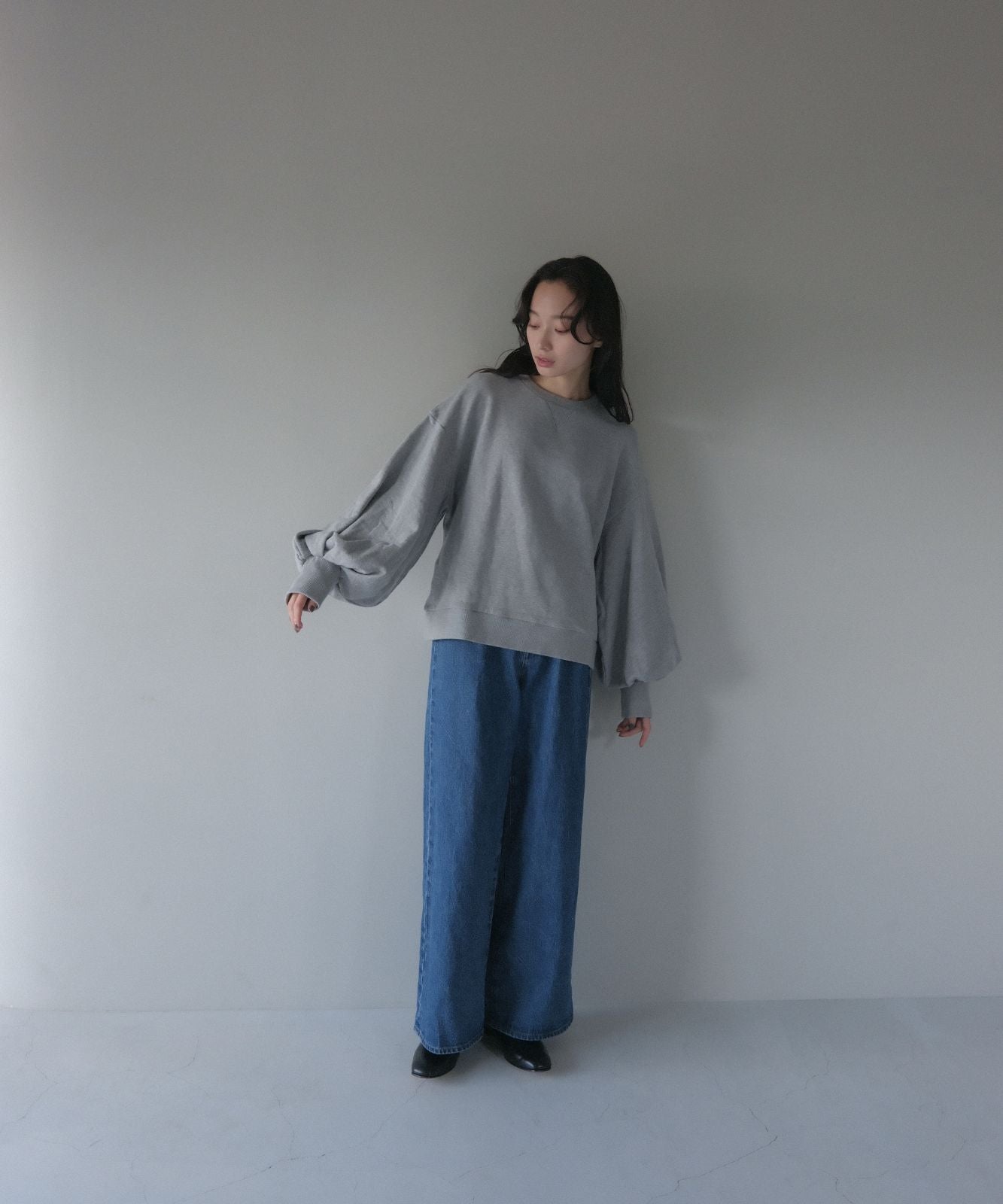 ≪在庫販売≫sode powan sweat (袖ぽわんスウェット)≪2023年11月8日15:00販売開始≫