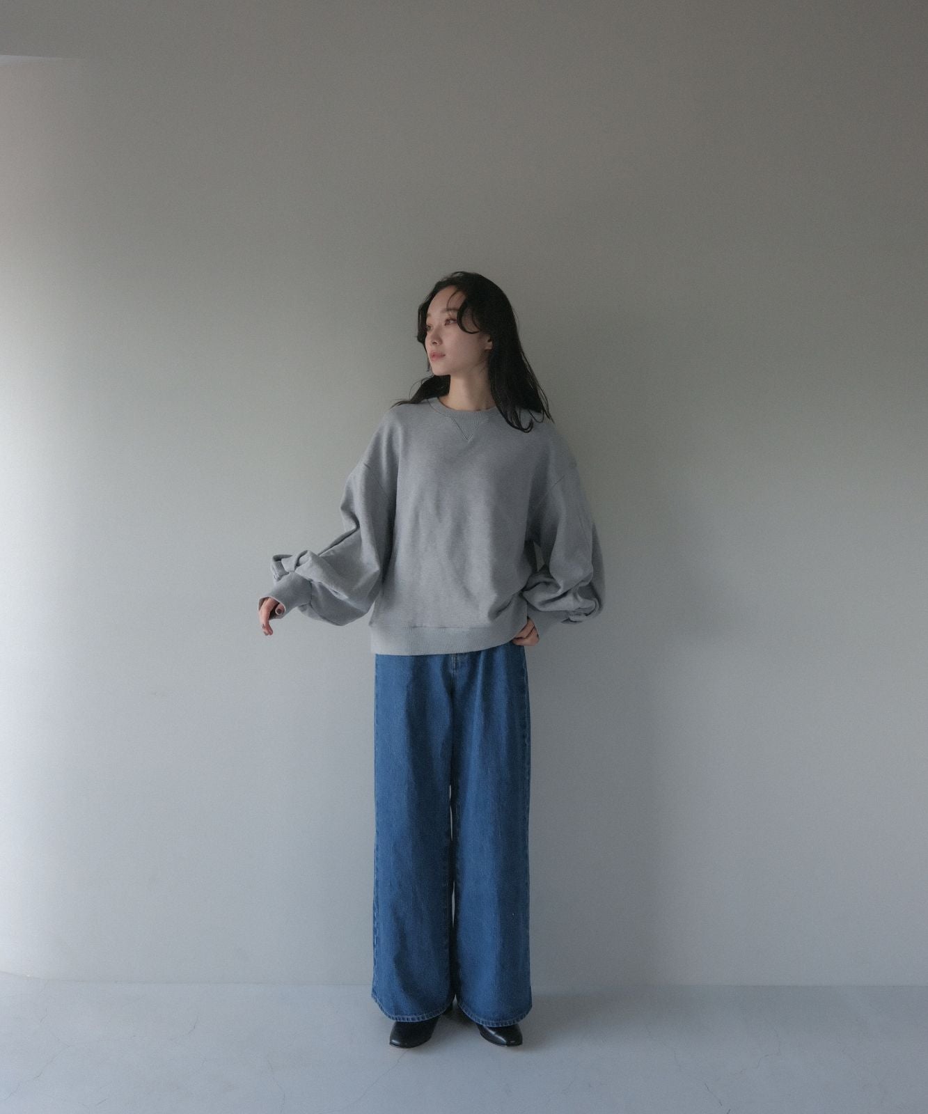 ≪在庫販売≫sode powan sweat (袖ぽわんスウェット)≪2023年11月8日15:00販売開始≫