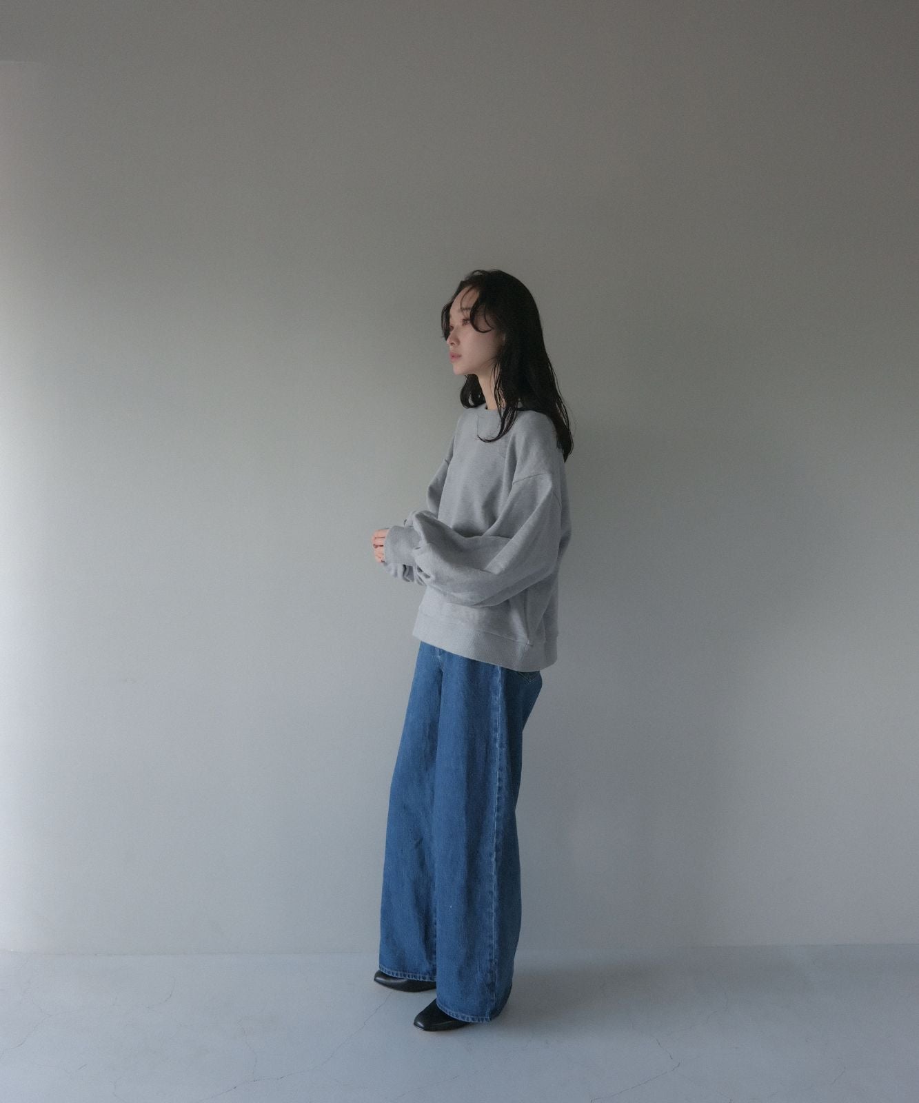 ≪予約販売≫sode powan sweat (袖ぽわんスウェット)≪2023年8月21日19:00販売開始≫≪2023年10月下旬発送予定≫