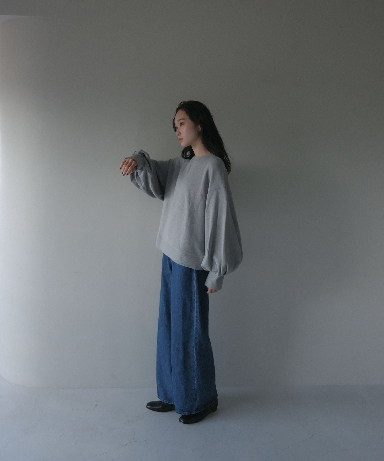 ≪在庫販売≫sode powan sweat (袖ぽわんスウェット)≪2023年11月8日15:00販売開始≫