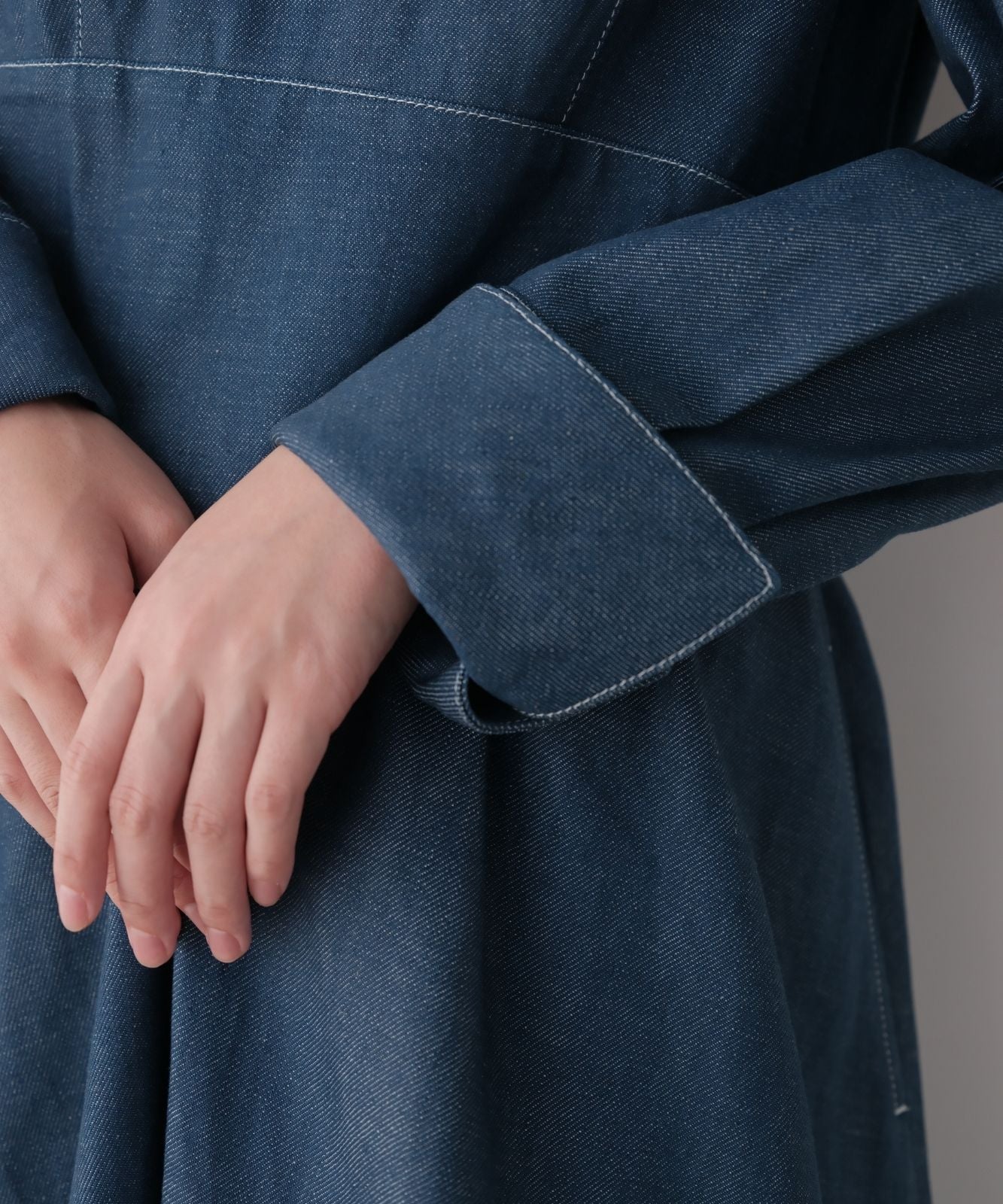 ≪予約販売≫princess gather denim classical dress(プリンセスギャザーデニムクラシカルドレス)≪2023年11月20日15:00販売開始≫≪2024年1月下旬以降発送予定≫