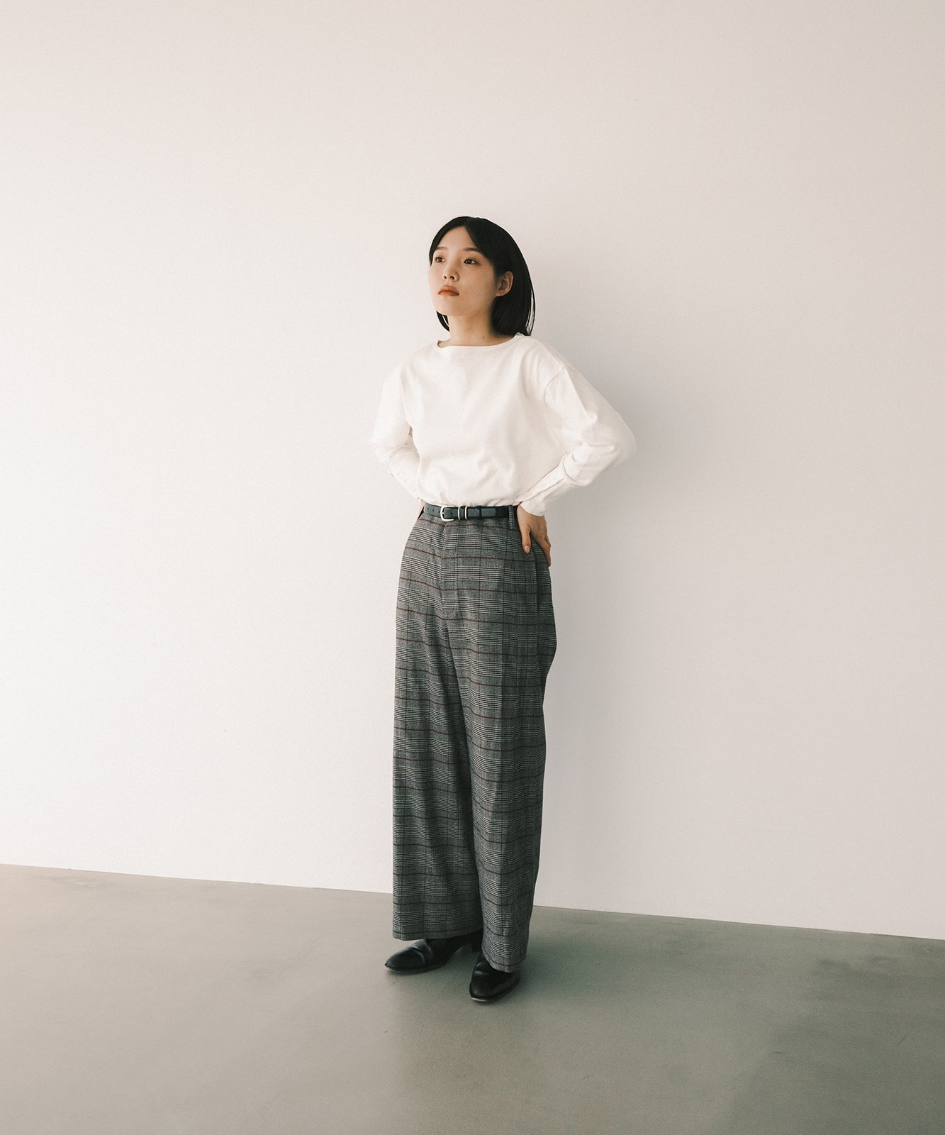 ≪予約販売≫traditional check straight pants(トラディショナルチェックストレートパンツ)≪2023年6月30日13:00販売開始≫≪2023年9月下旬発送予定≫