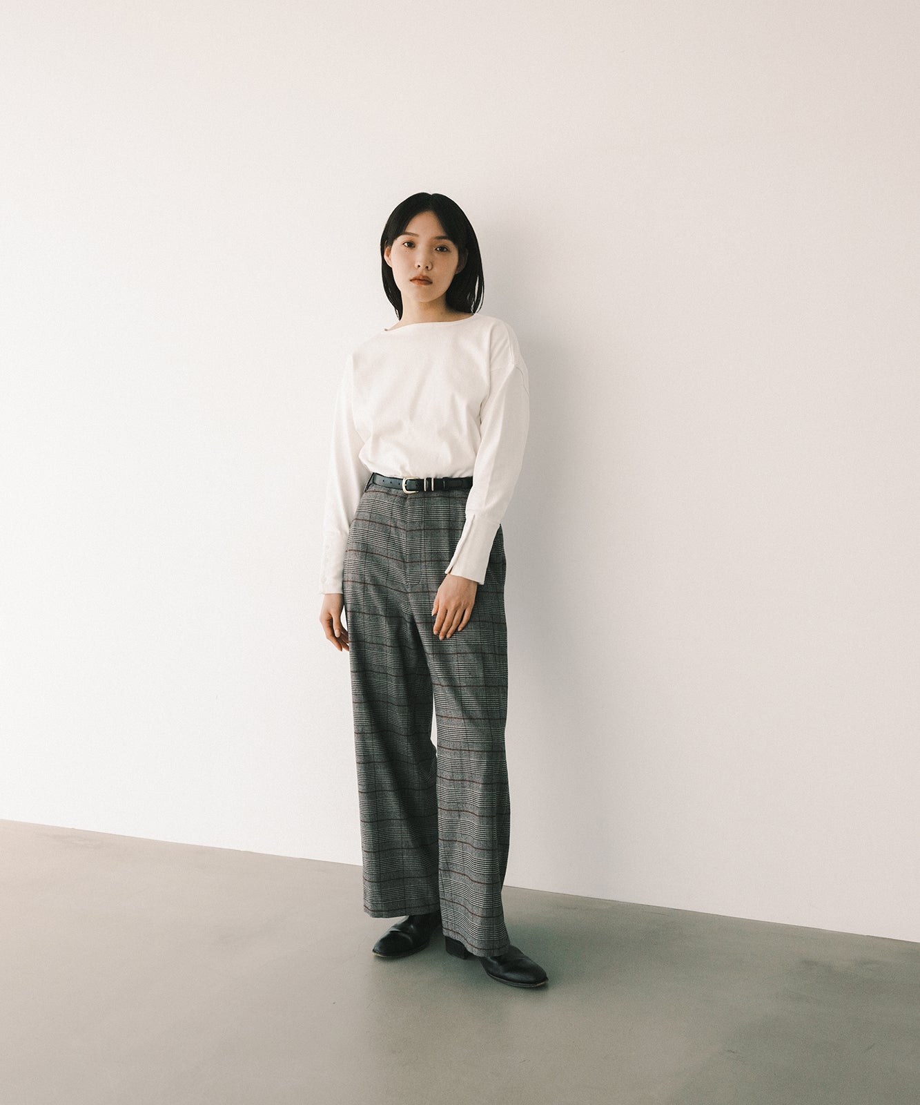 ≪予約販売≫traditional check straight pants(トラディショナルチェックストレートパンツ)≪2023年6月30日13:00販売開始≫≪2023年9月下旬発送予定≫