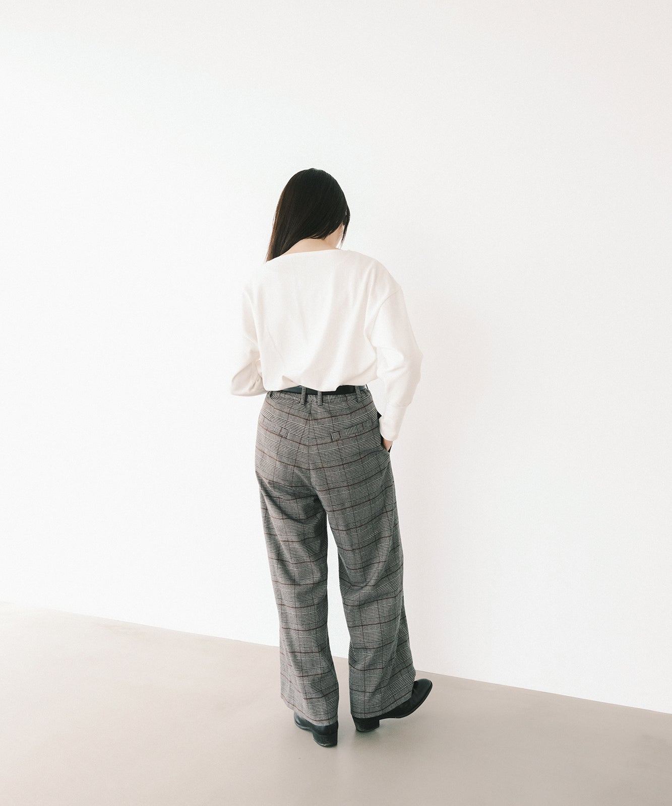 ≪予約販売≫traditional check straight pants(トラディショナルチェックストレートパンツ)≪2023年6月30日13:00販売開始≫≪2023年9月下旬発送予定≫