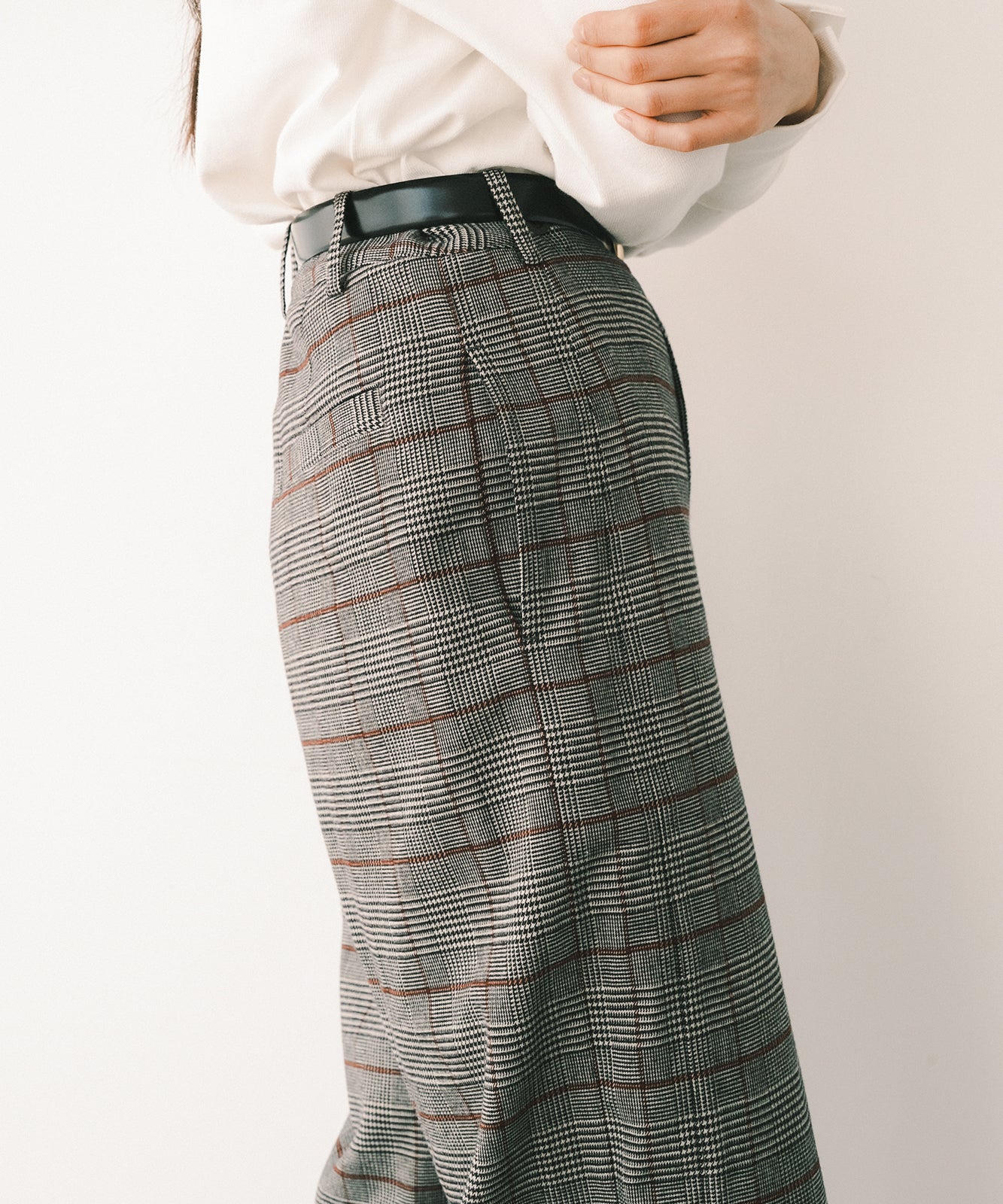 ≪予約販売≫traditional check straight pants(トラディショナルチェックストレートパンツ)≪2023年6月30日13:00販売開始≫≪2023年9月下旬発送予定≫