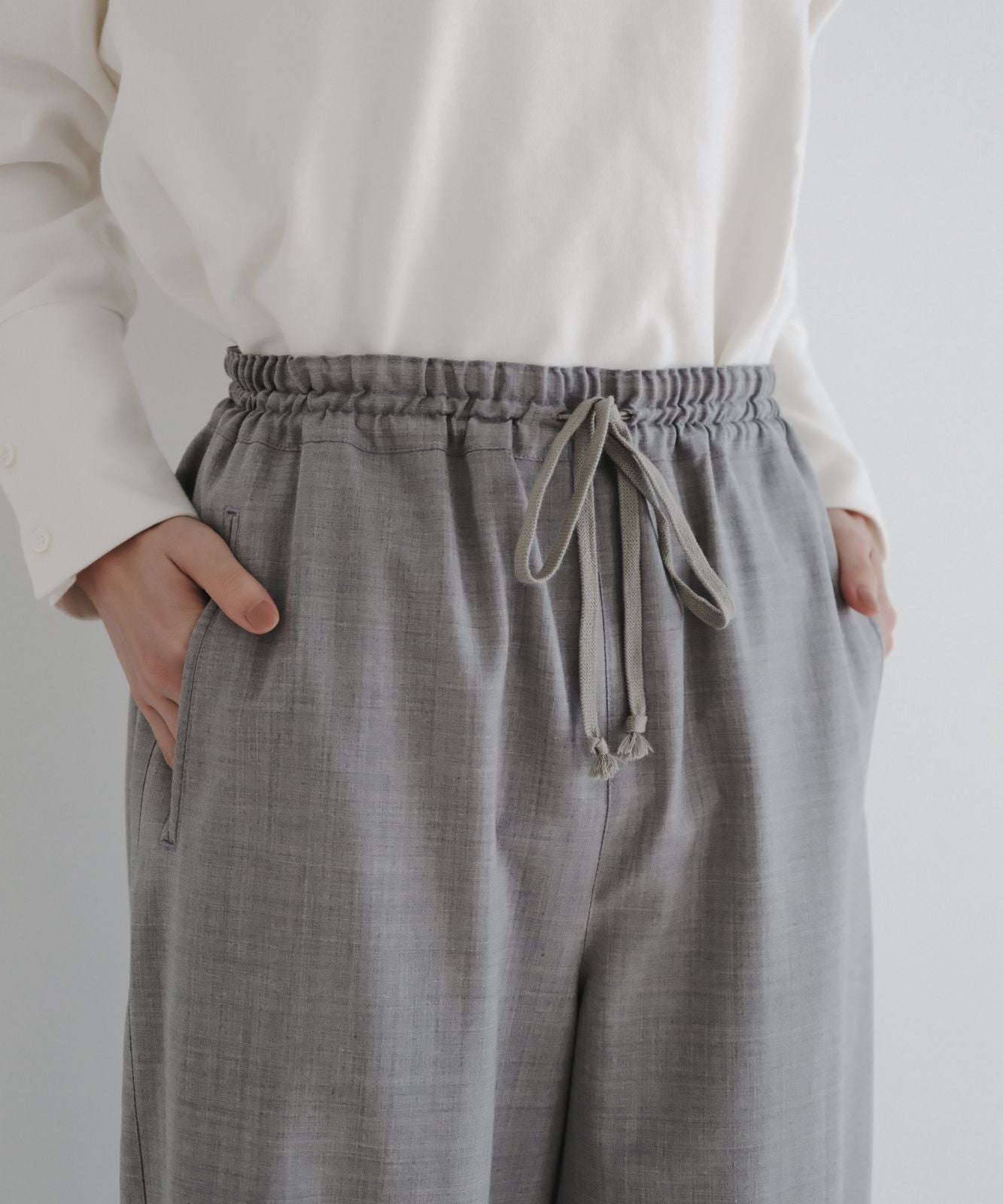 ≪通常販売≫easy wool toro pants(イージーウールトロパンツ)