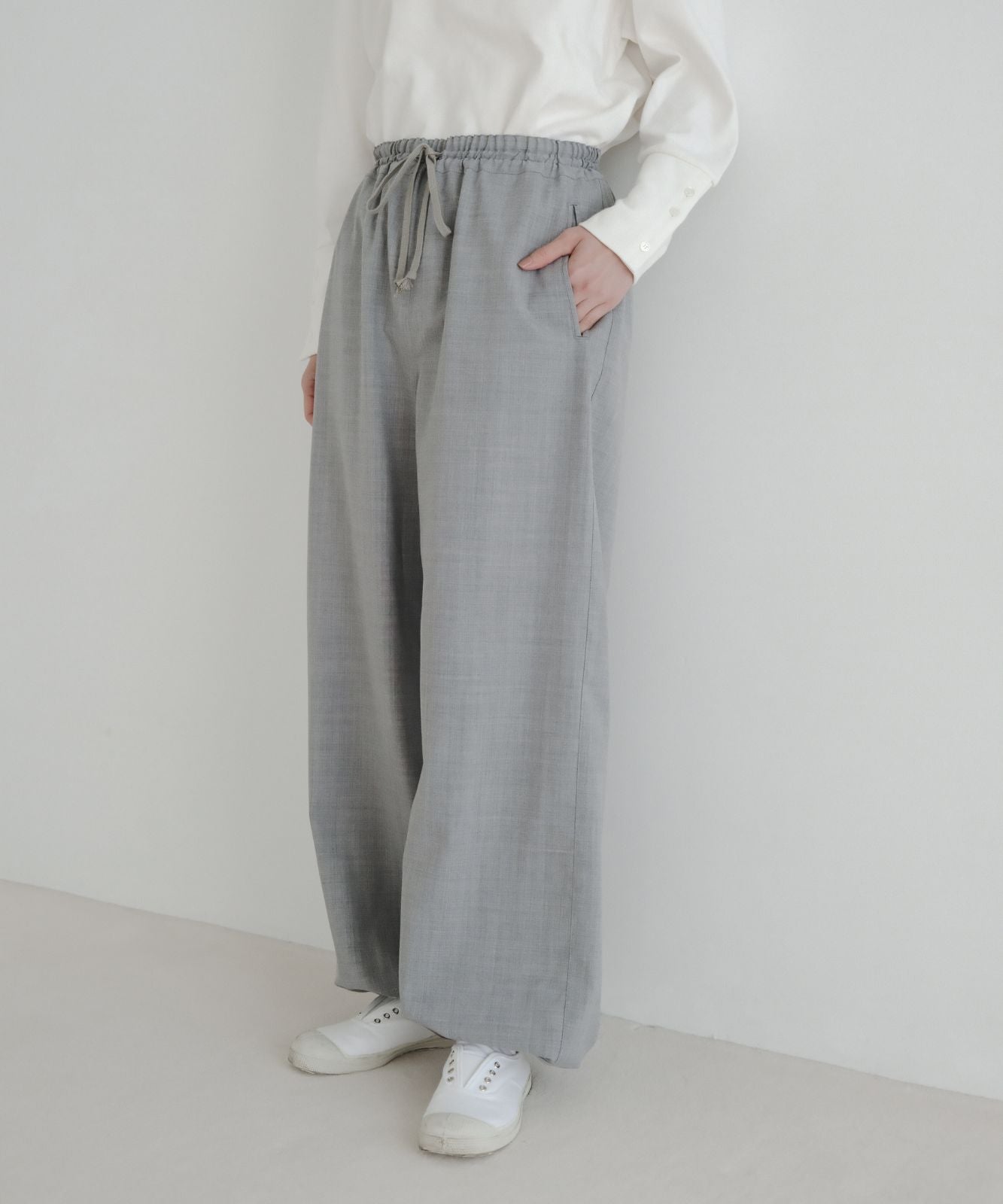≪通常販売≫easy wool toro pants(イージーウールトロパンツ)