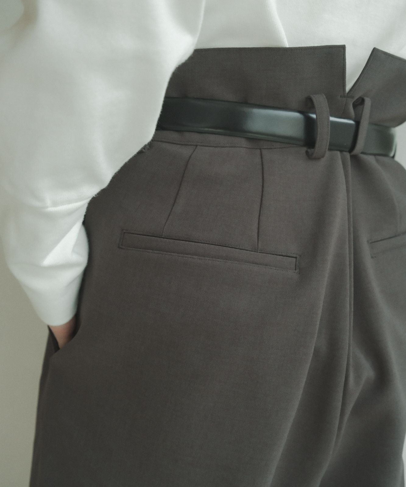 ≪予約販売≫melange nice easy wide pants(メランジナイスイージーワイドパンツ)≪2023年8月21日19:00販売開始≫≪2023年11月上旬発送予定≫