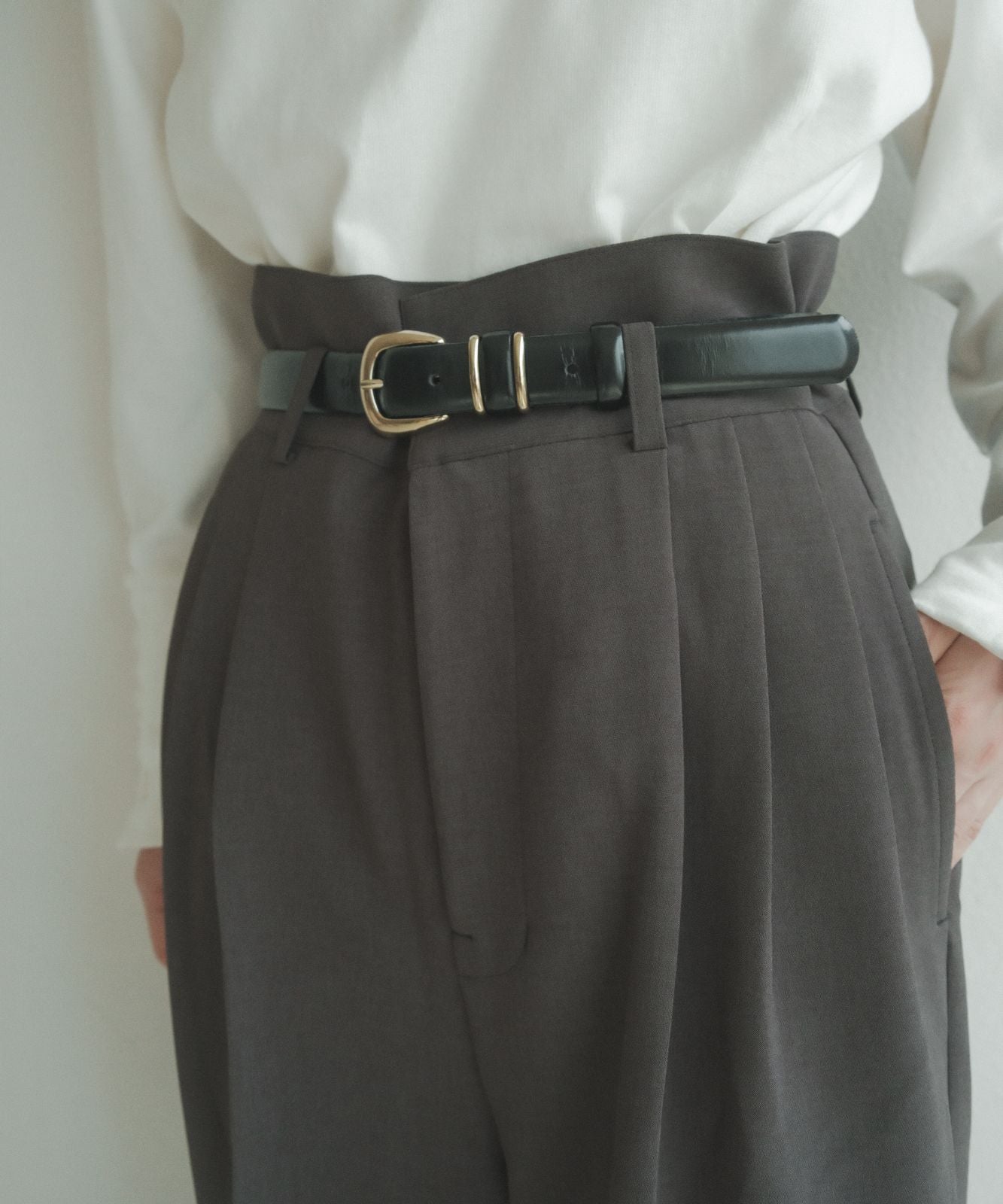 ≪予約販売≫melange nice easy wide pants(メランジナイスイージーワイドパンツ)≪2023年8月21日19:00販売開始≫≪2023年11月上旬発送予定≫
