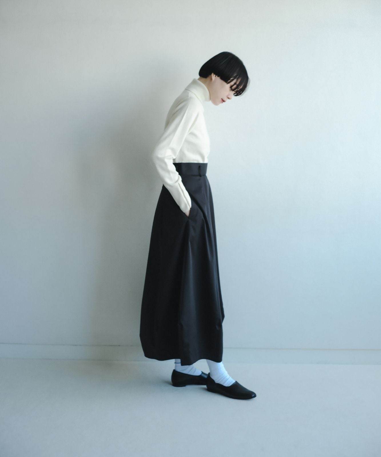 ≪予約販売≫ester cocoon skirt(エステルコクーンスカート)≪2023年10月9日15:00販売開始≫≪2023年12月下旬以降発送予定≫
