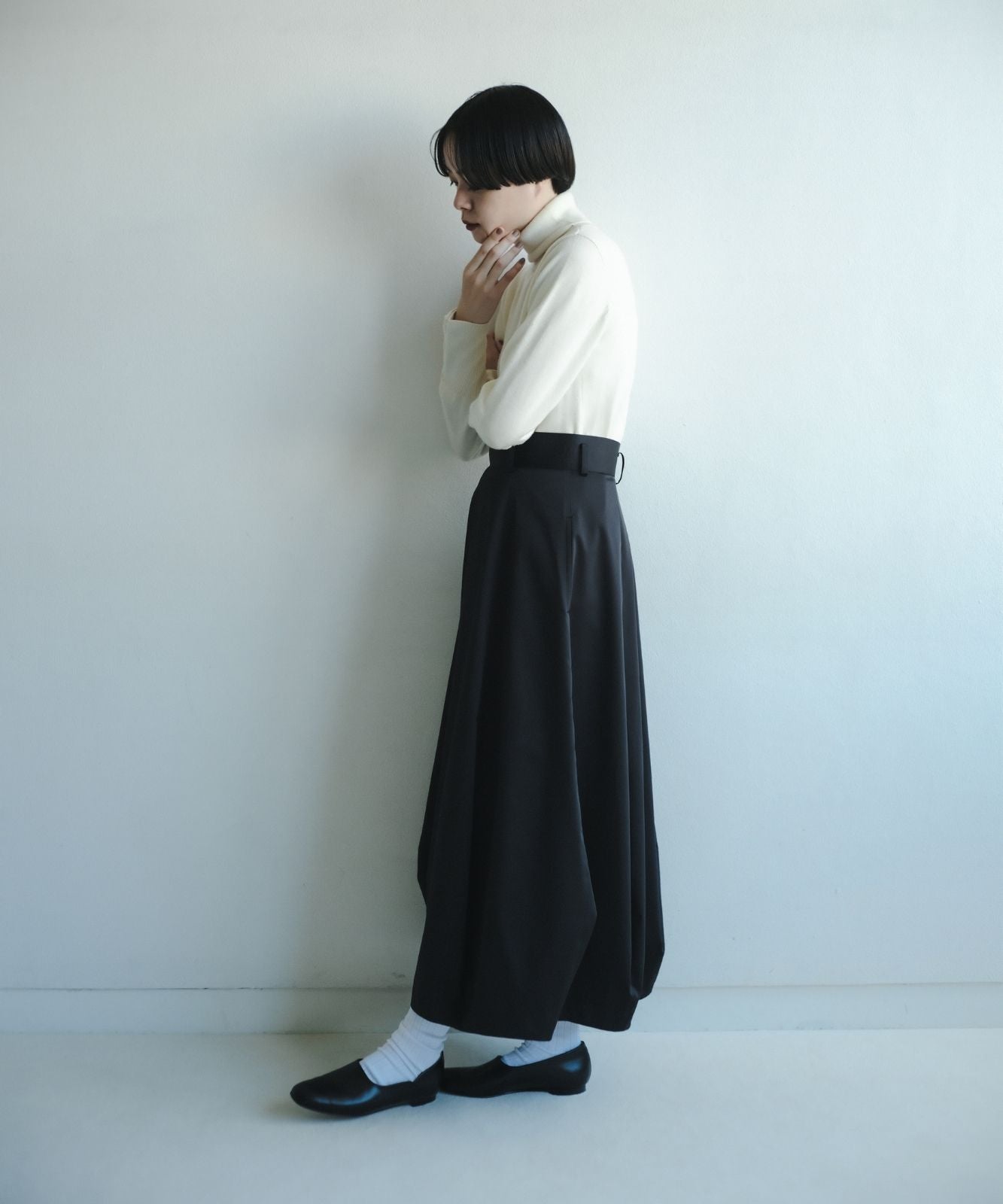 ≪予約販売≫ester cocoon skirt(エステルコクーンスカート)≪2023年10月9日15:00販売開始≫≪2023年12月下旬以降発送予定≫