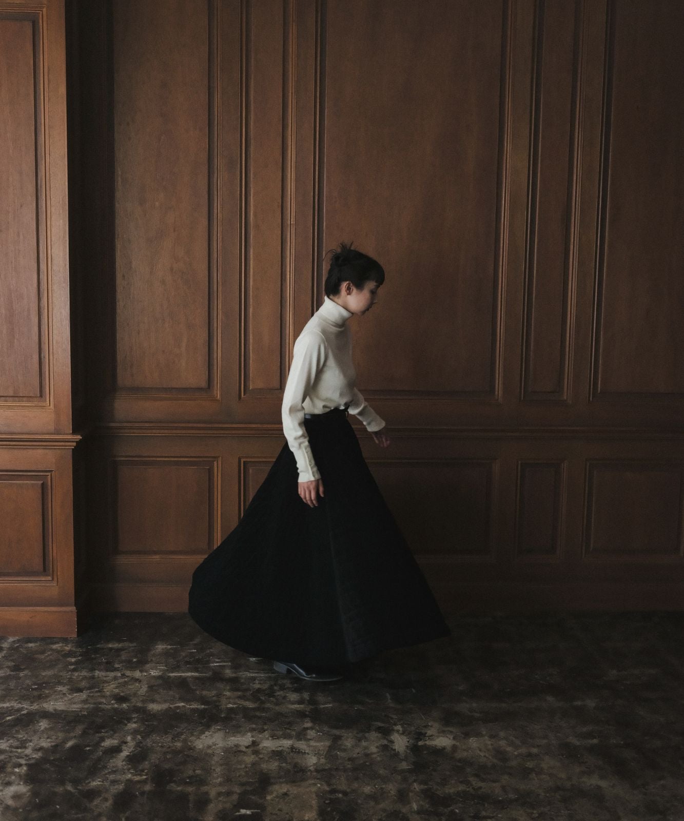 ≪予約販売≫velvet quilting super flare skirt (ベルベットキルティングスーパーフレアスカート)≪2023年9月11日15:00販売開始≫≪2023年11月上旬発送予定≫