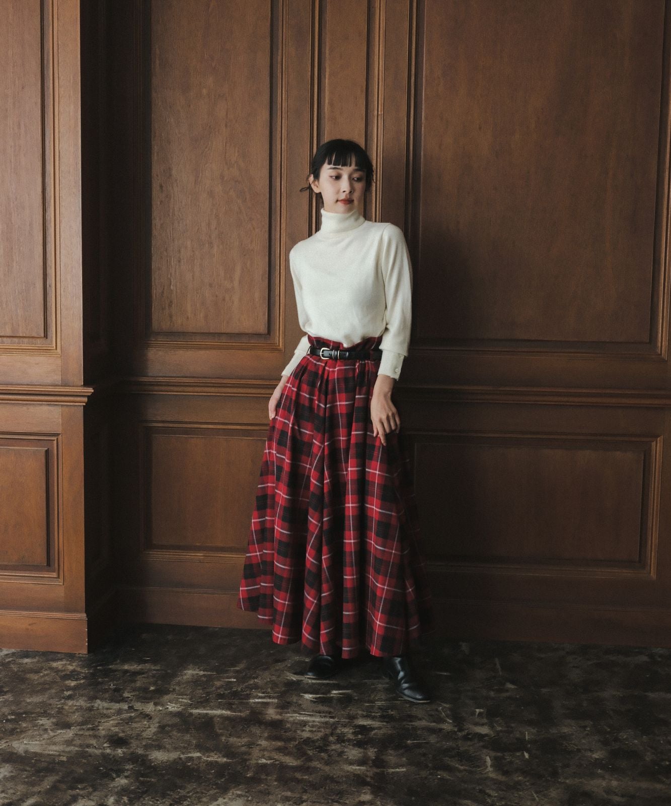≪予約販売≫tartan check super flare skirt(タータンチェックスーパーフレアスカート)≪2023年9月22日15:00販売開始≫≪2023年12月下旬以降発送予定≫