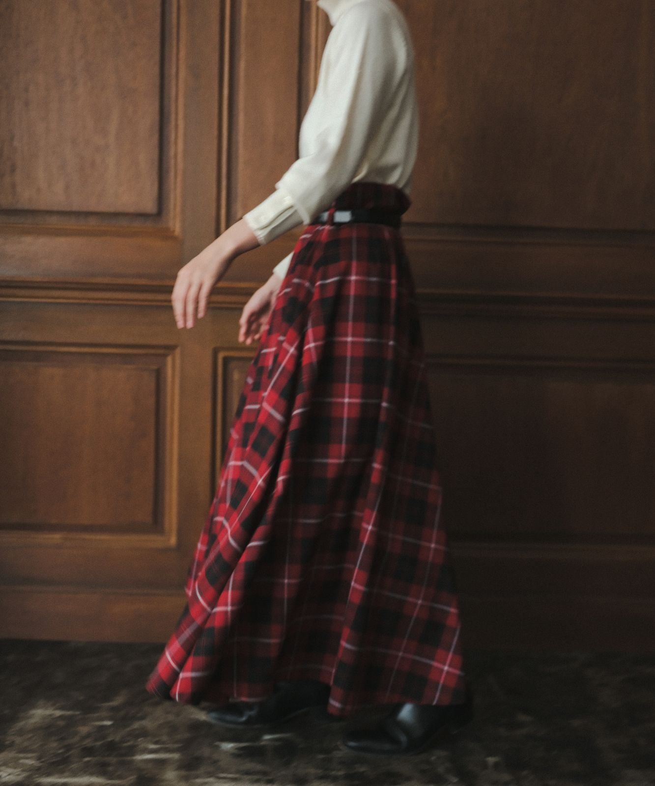 ≪予約販売≫tartan check super flare skirt(タータンチェックスーパーフレアスカート)≪2023年9月22日15:00販売開始≫≪2023年12月下旬以降発送予定≫