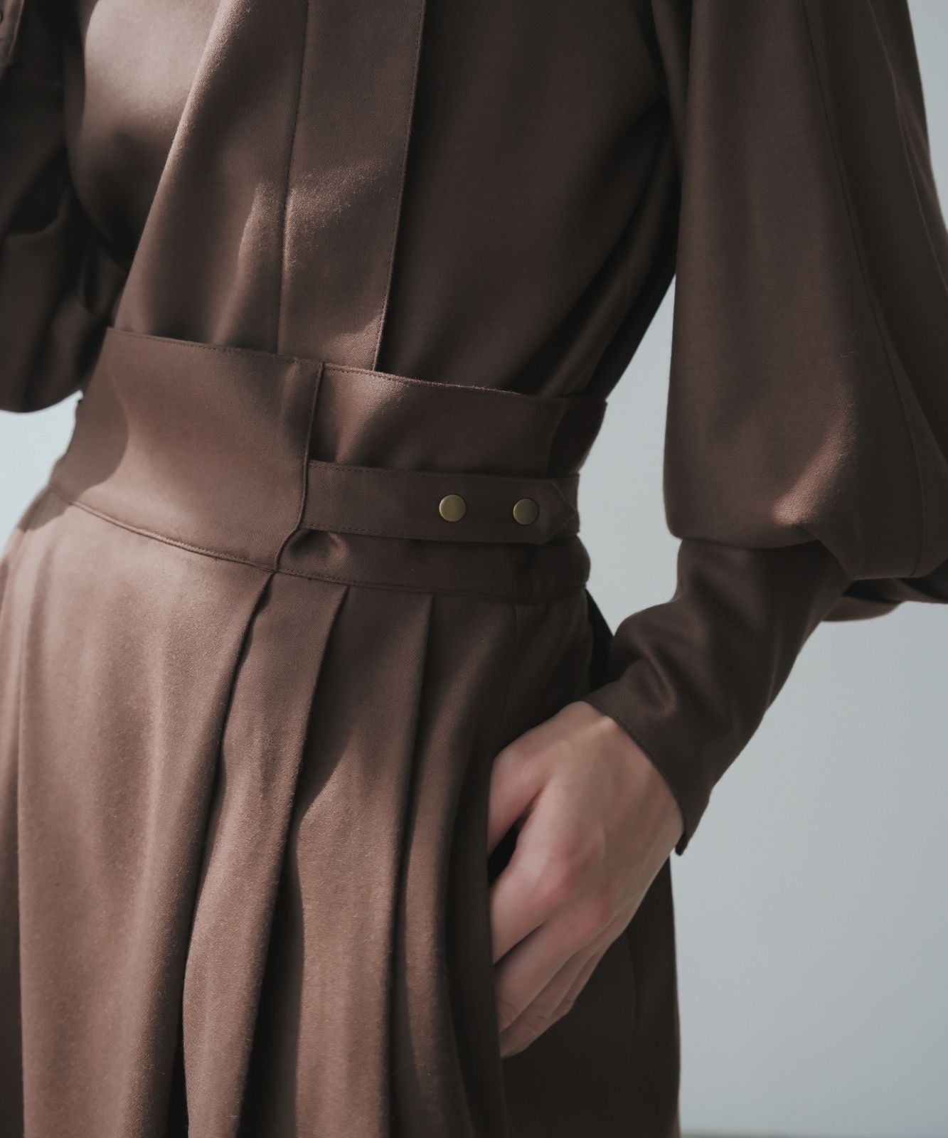 ≪予約販売≫adjust primitve skirt "tin"(アジャストプリミティブスカート "tin")≪2023年11月6日15:00販売開始≫≪2024年1月下旬以降発送予定≫