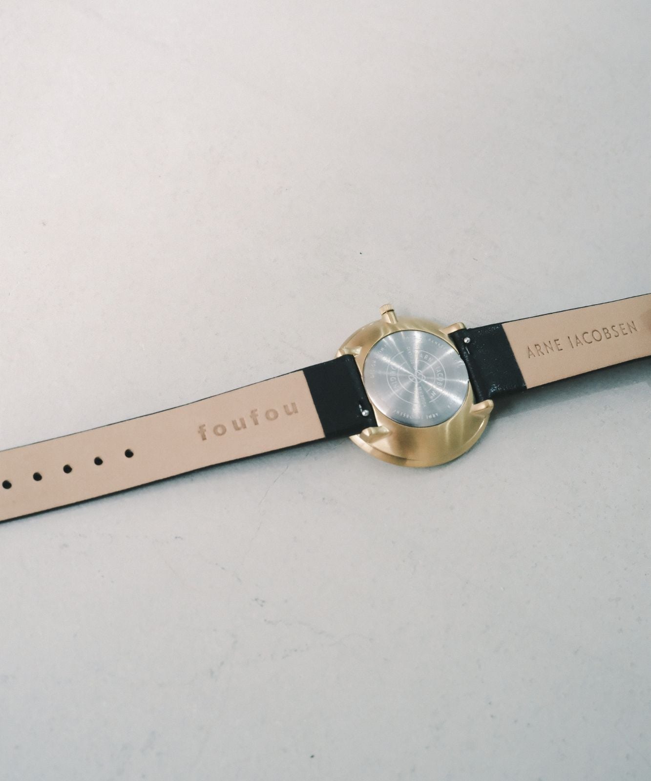 ≪在庫販売≫ARNE JACOBSEN × foufou "ROMAN" WATCH