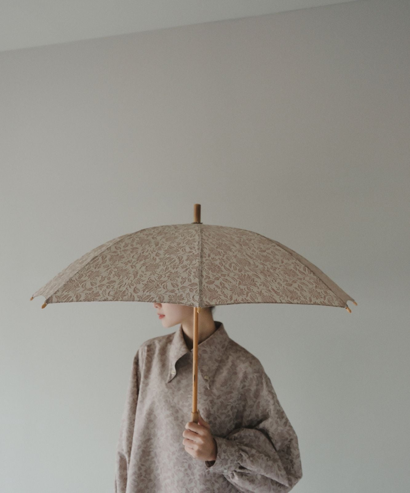 ≪予約販売≫jacquard umbrella "olive"(ジャカードアンブレラ "オリーブ")≪2023年8月16日19:00販売開始≫≪2023年10月上旬発送予定≫