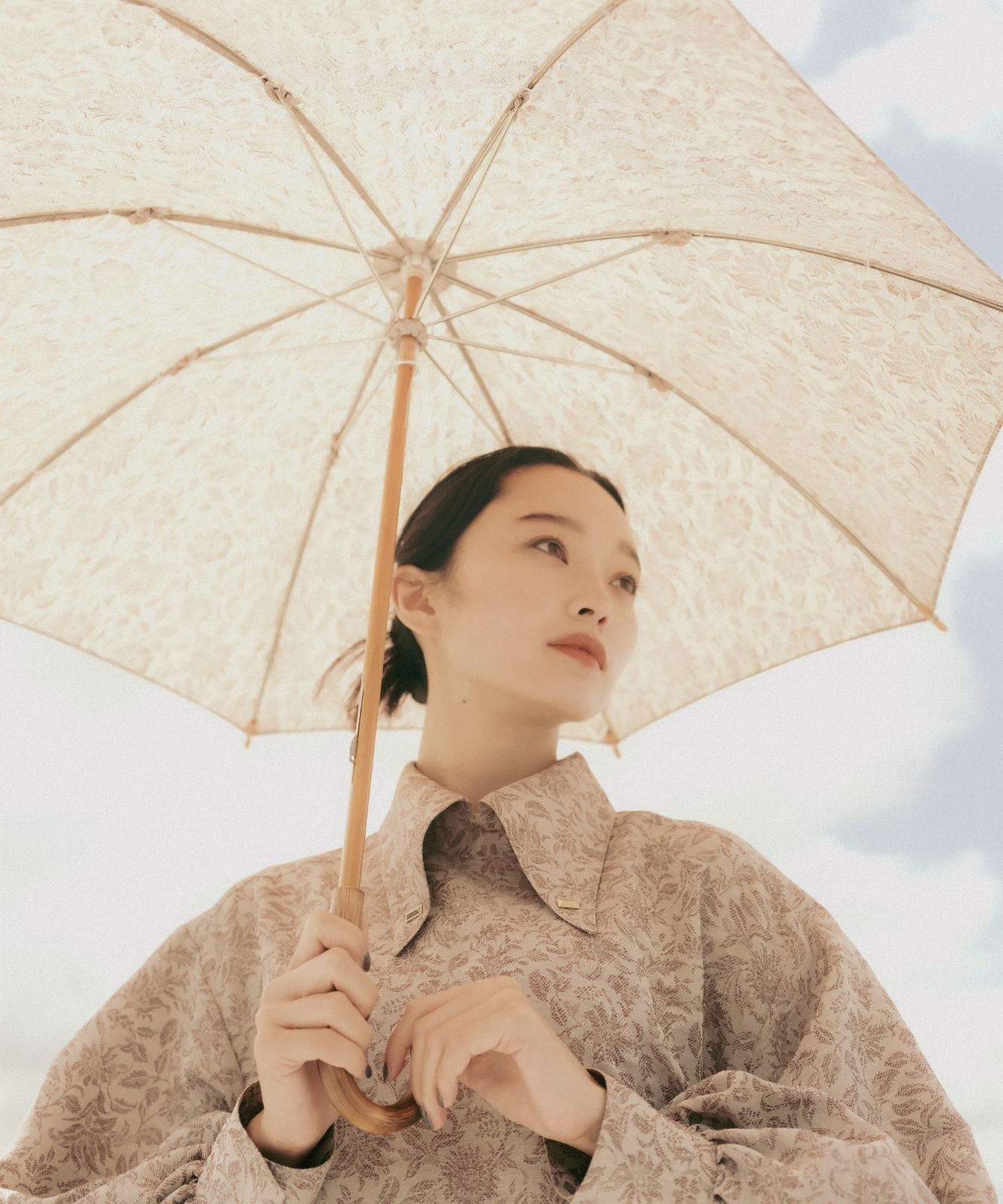 ≪予約販売≫jacquard umbrella "olive"(ジャカードアンブレラ "オリーブ")≪2023年8月16日19:00販売開始≫≪2023年10月上旬発送予定≫